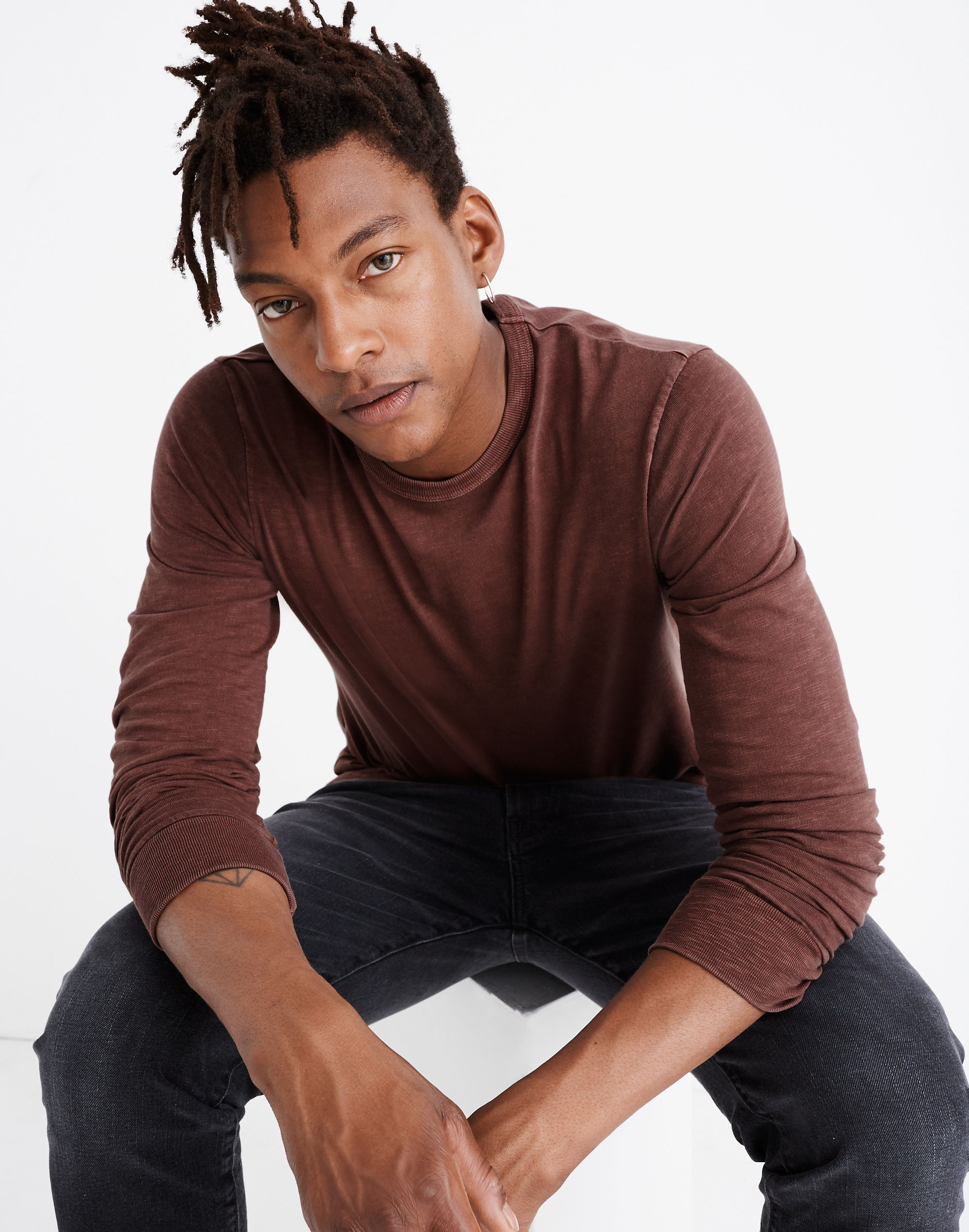 Garment-Dyed Allday Crewneck Tee