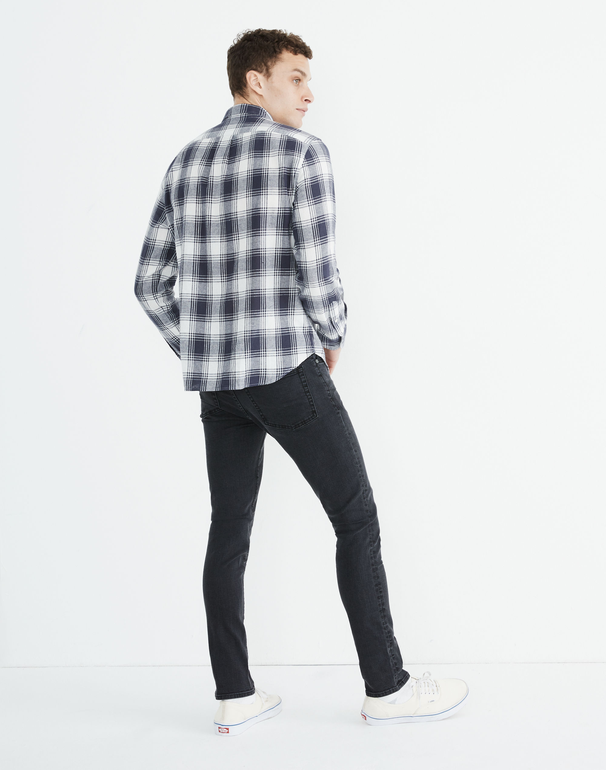 Skinny Everyday Flex Jeans in Faded Midnight