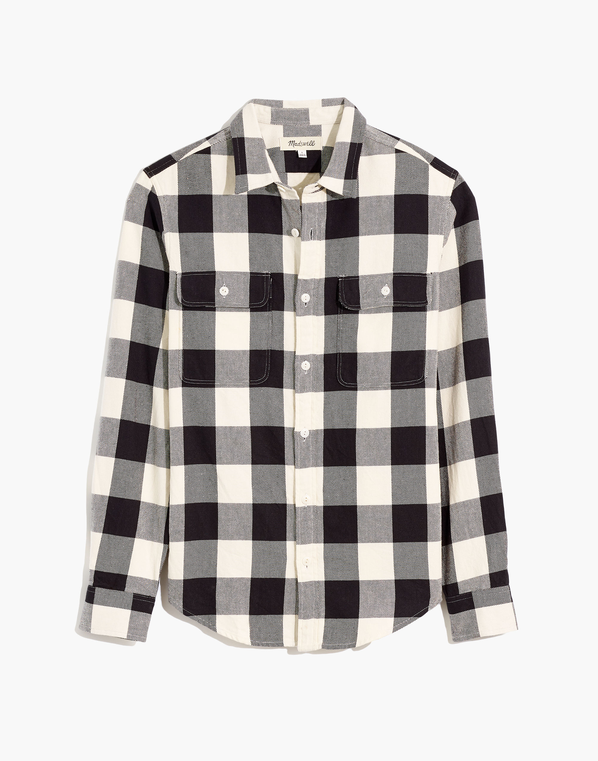 Twill Shirt in Buffalo Check