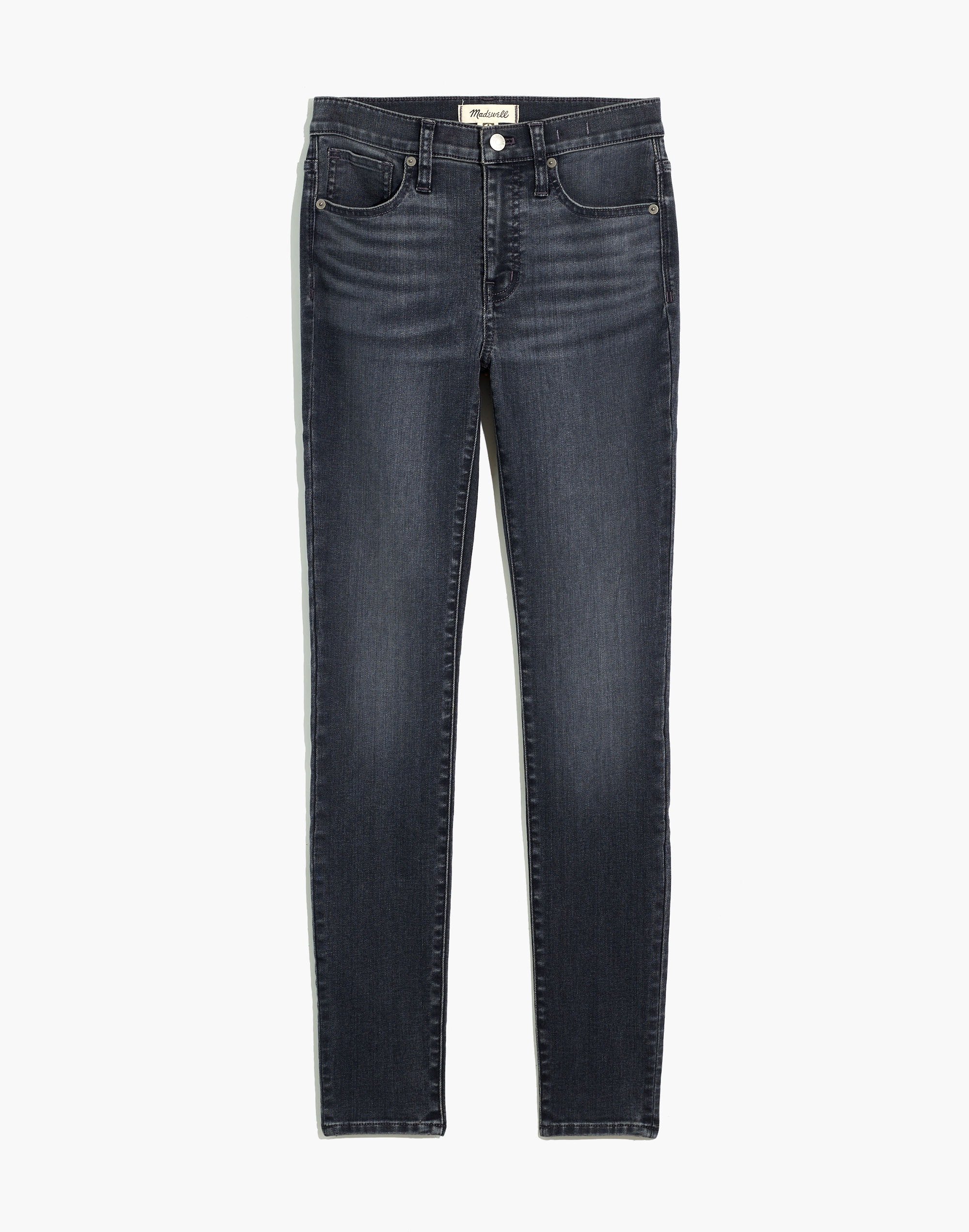9" Mid-Rise Skinny Jeans in Clarksville Wash