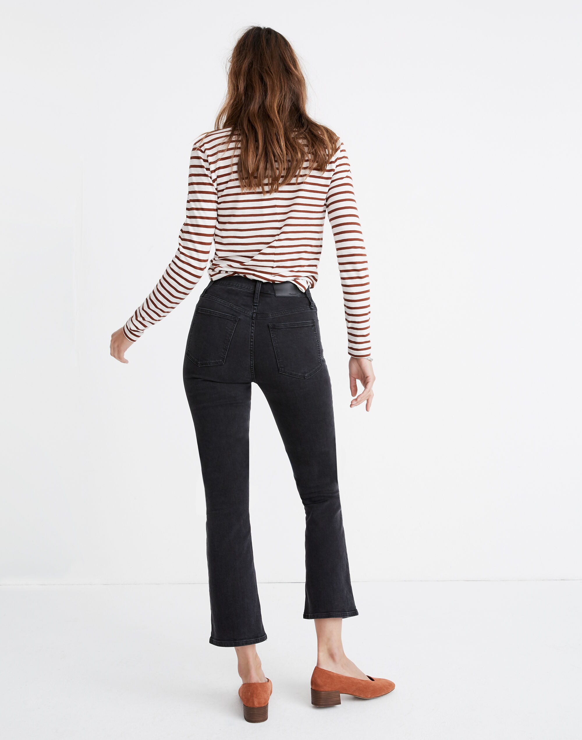 Cali Demi-Boot Jeans in Bellspring Wash: Button-Front Edition