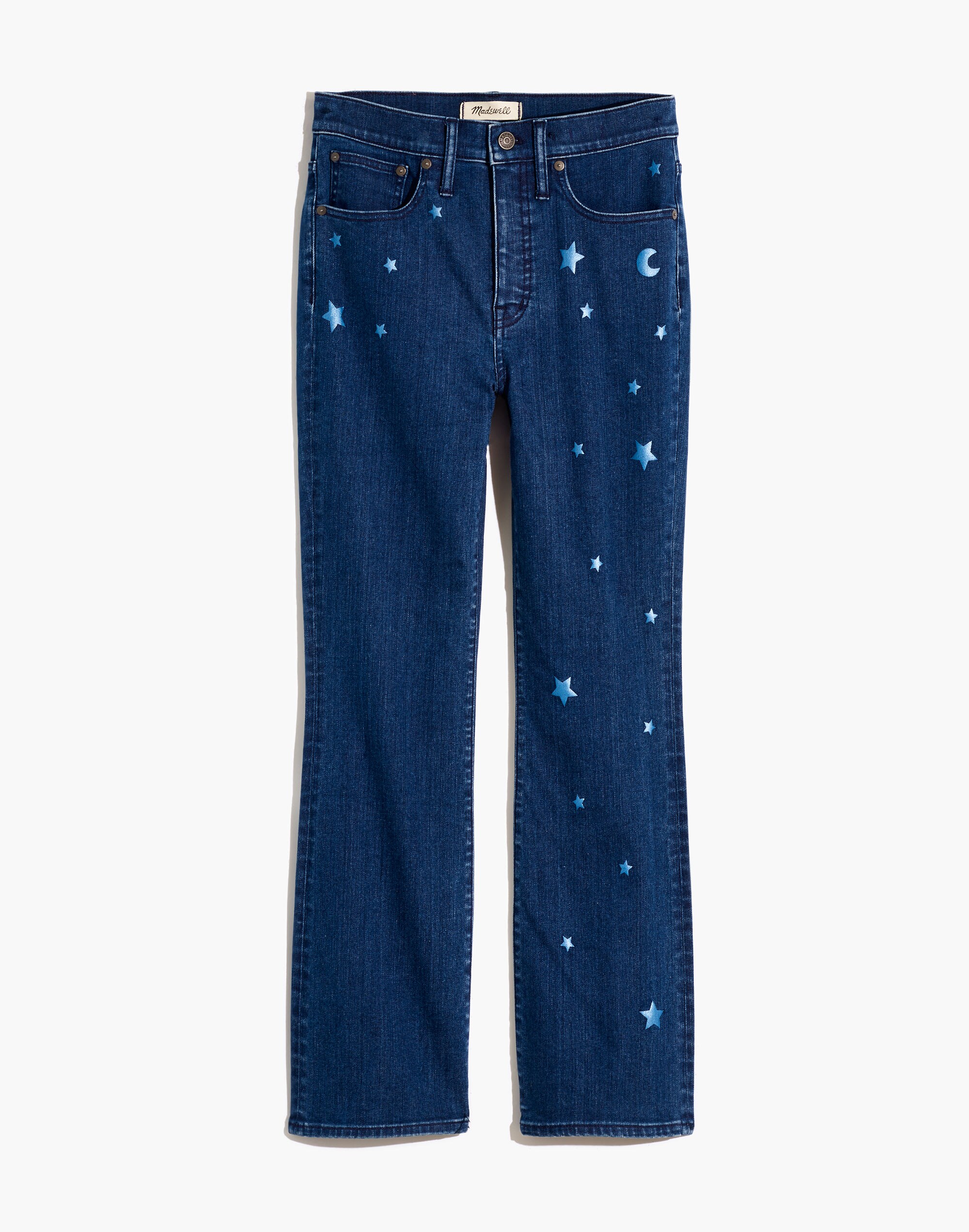 Cali Demi-Boot Jeans: Star Edition