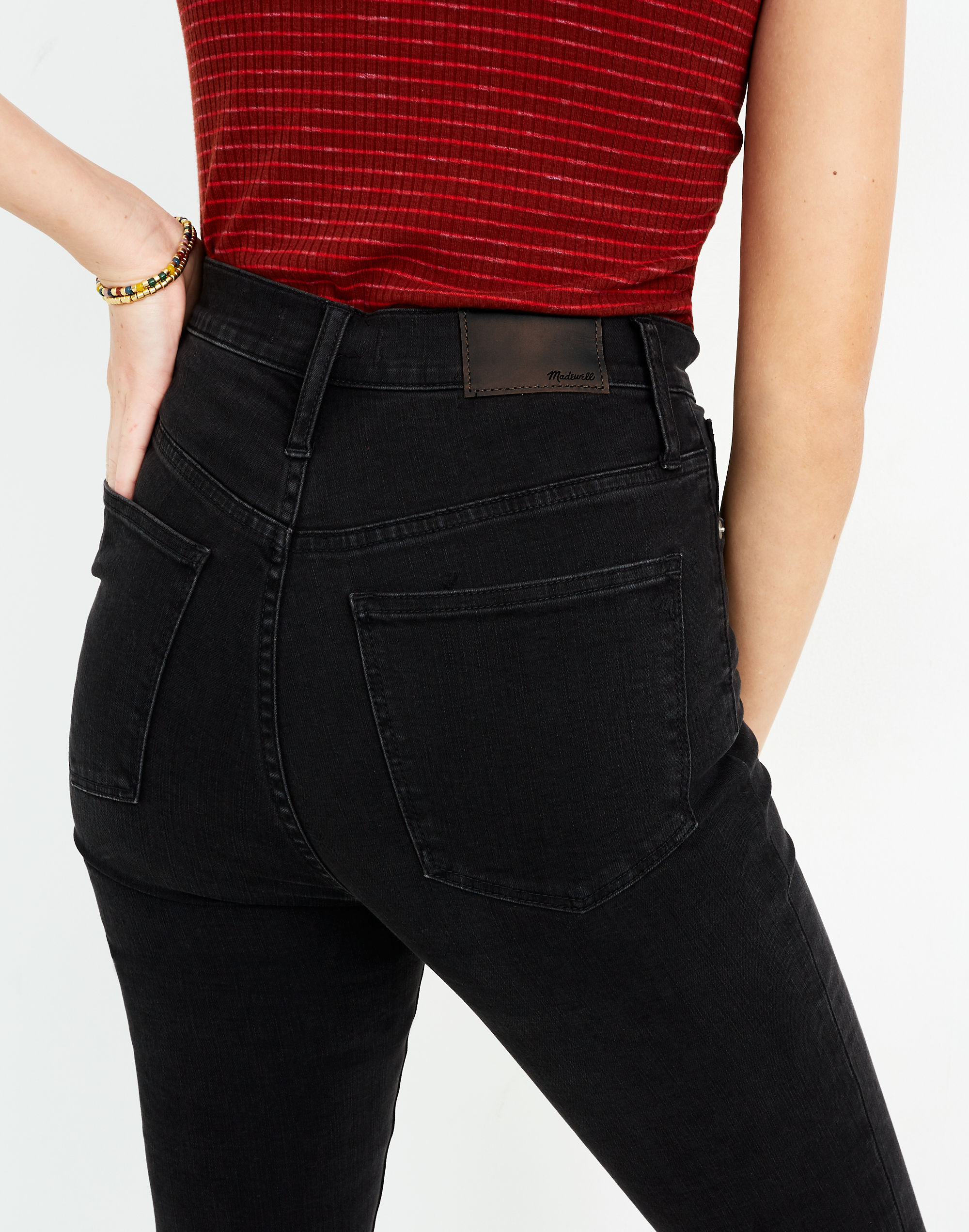 11" High-Rise Skinny Jeans in Lunar Wash