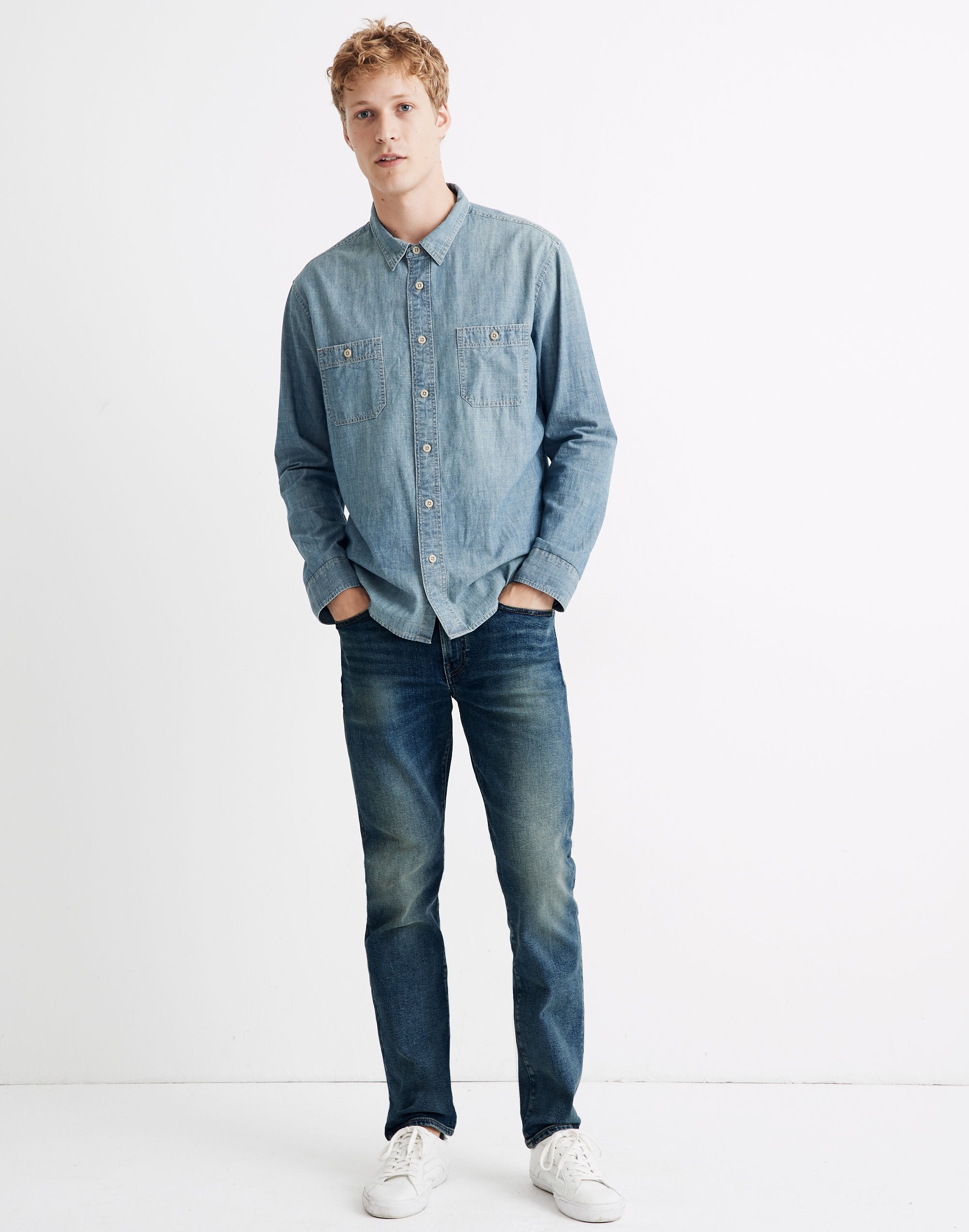 Slim Authentic Flex Jeans in Frankfort Wash
