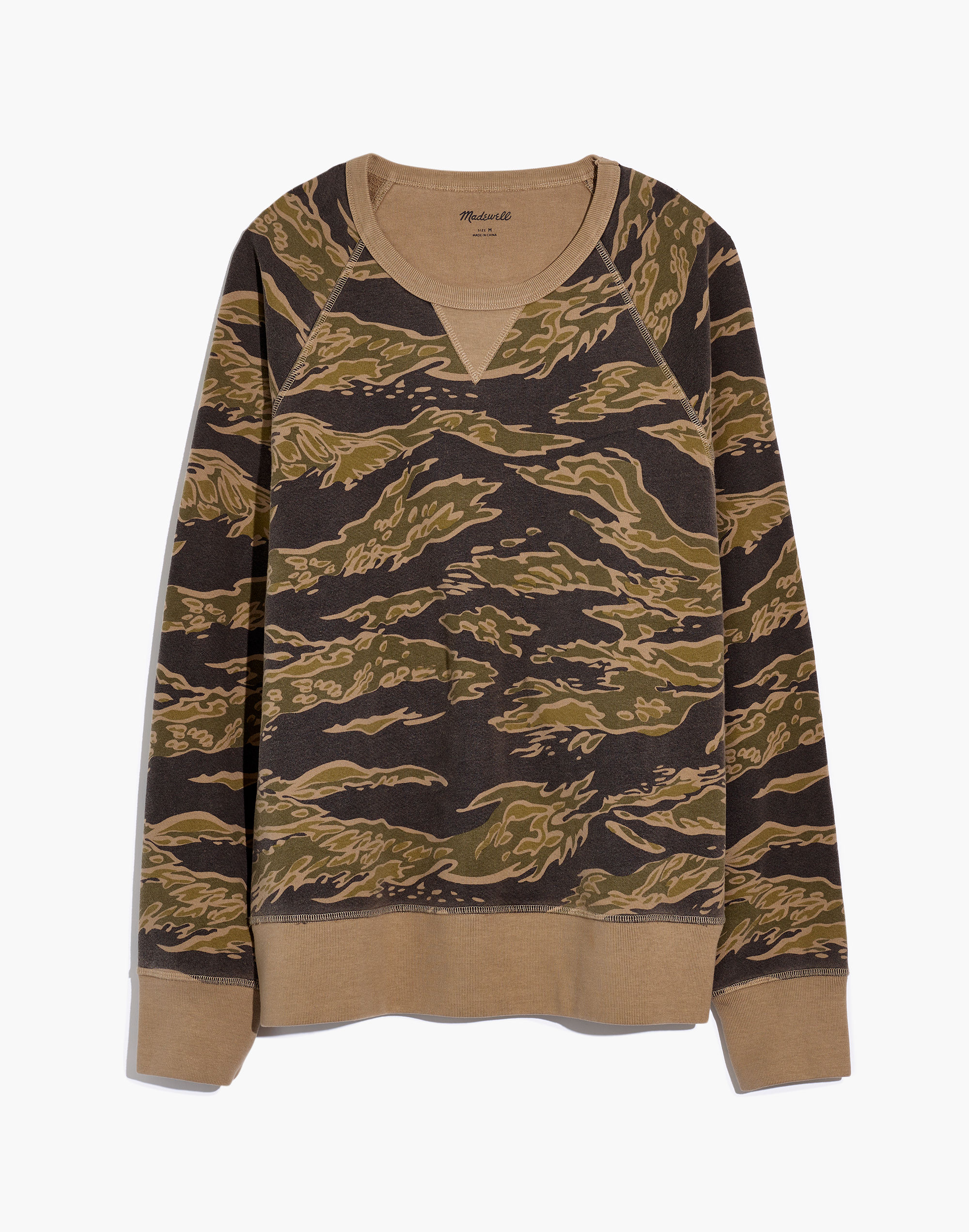 Crewneck Sweatshirt in Camo