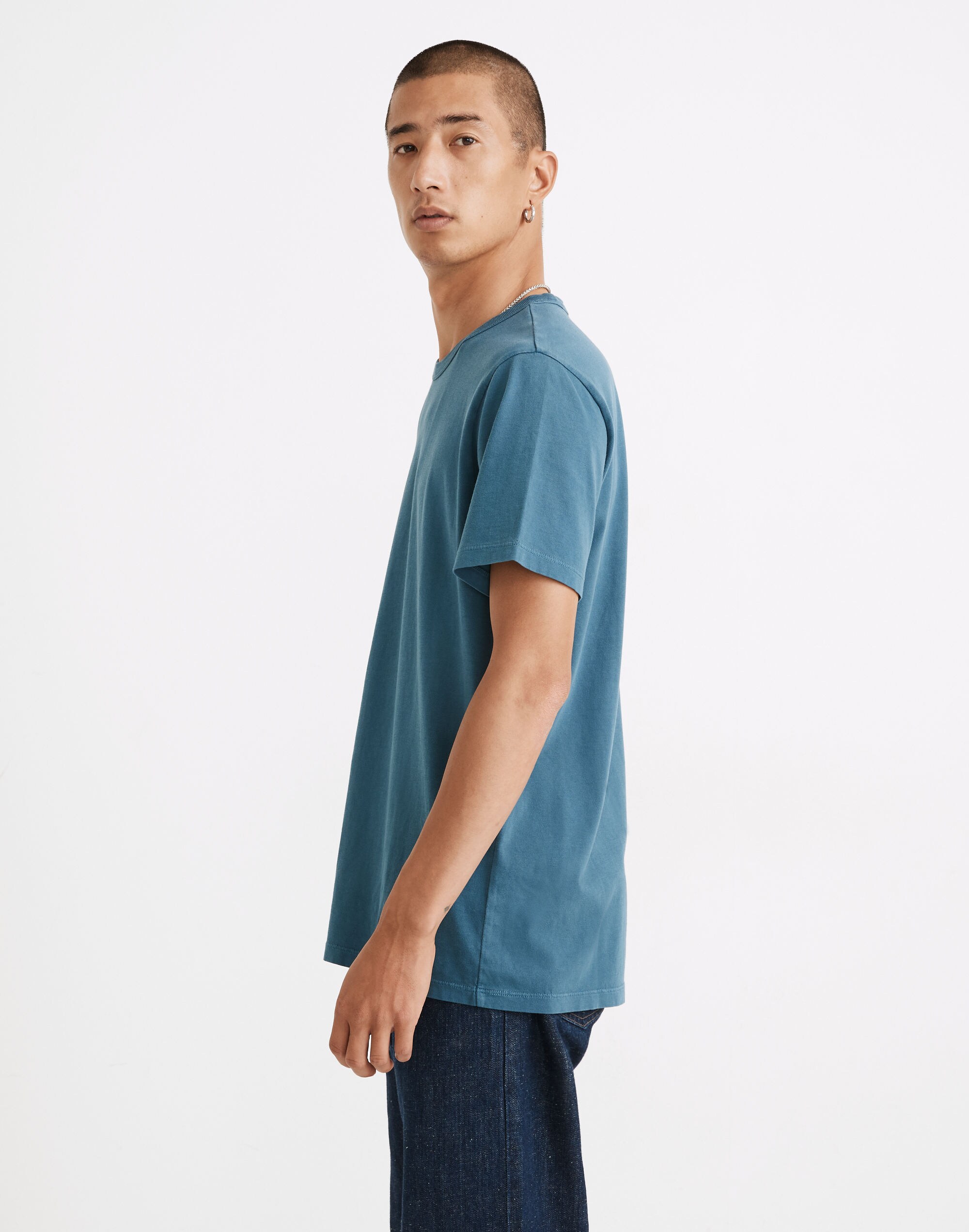 Garment-Dyed Allday Crewneck Tee