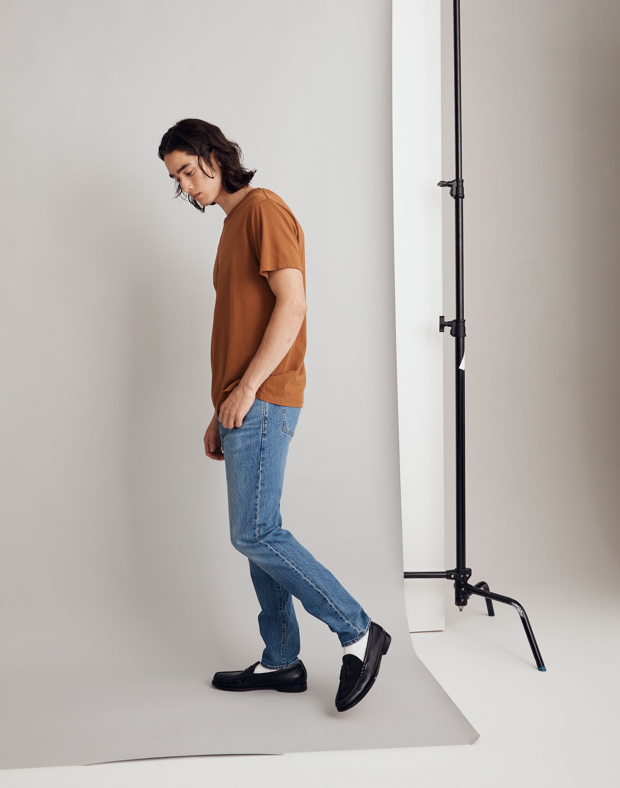 Garment-Dyed Allday Crewneck Tee