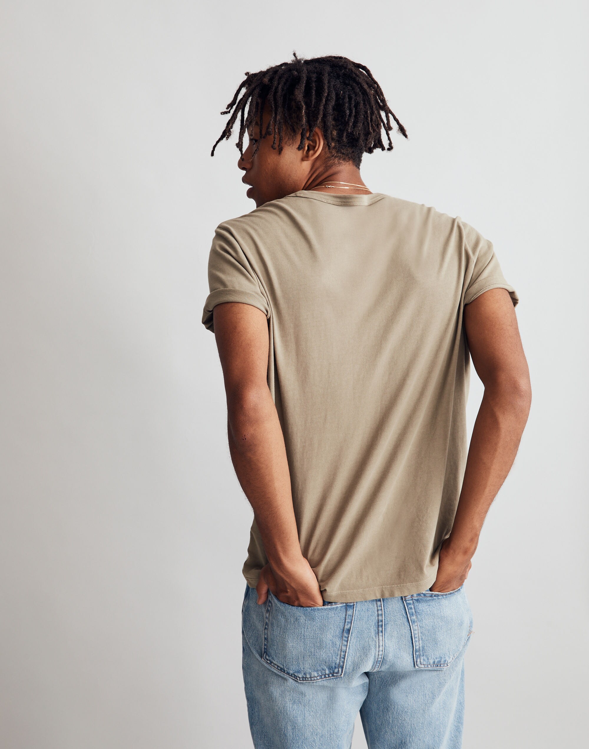 Garment-Dyed Allday Crewneck Tee