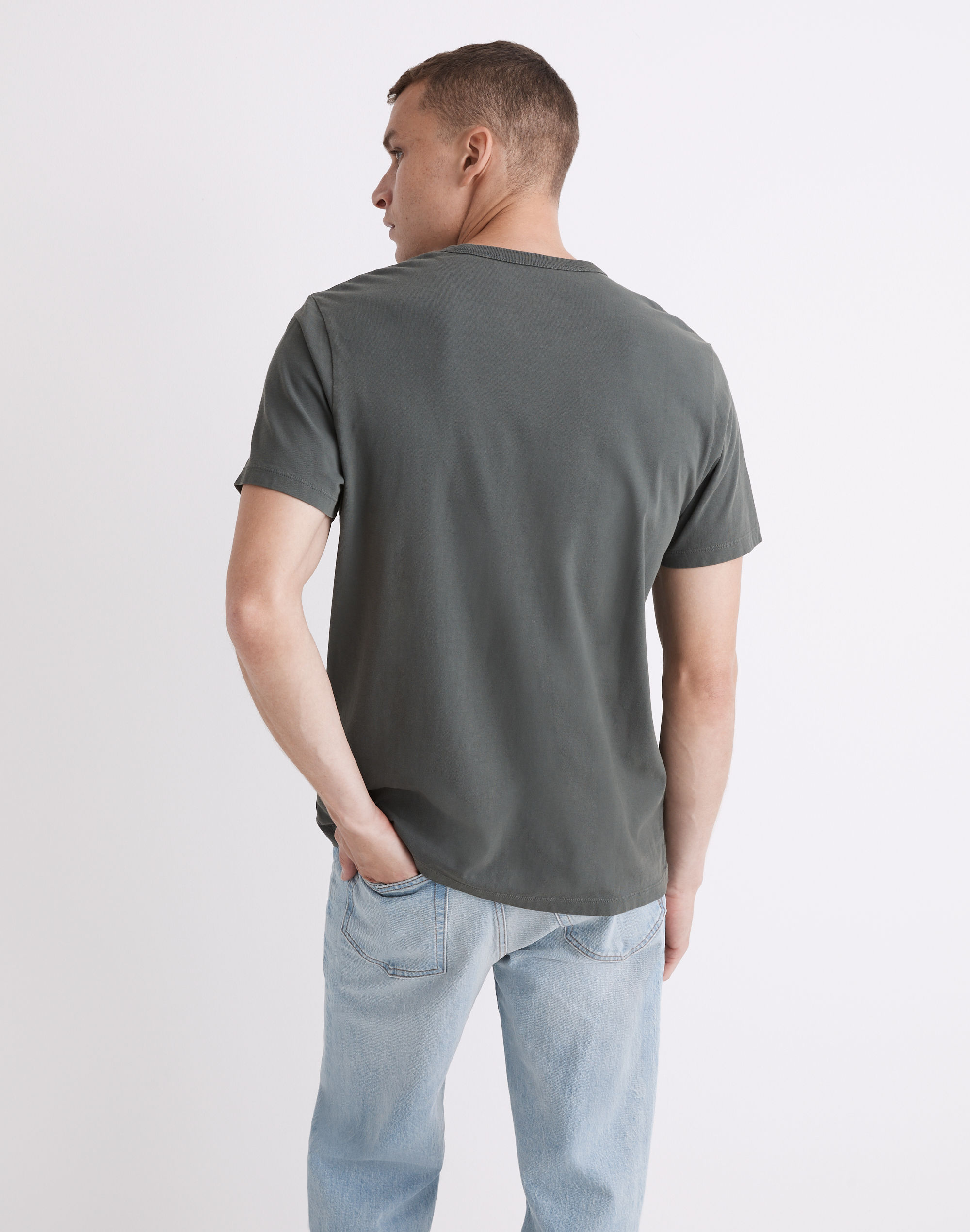 Garment-Dyed Allday Crewneck Tee