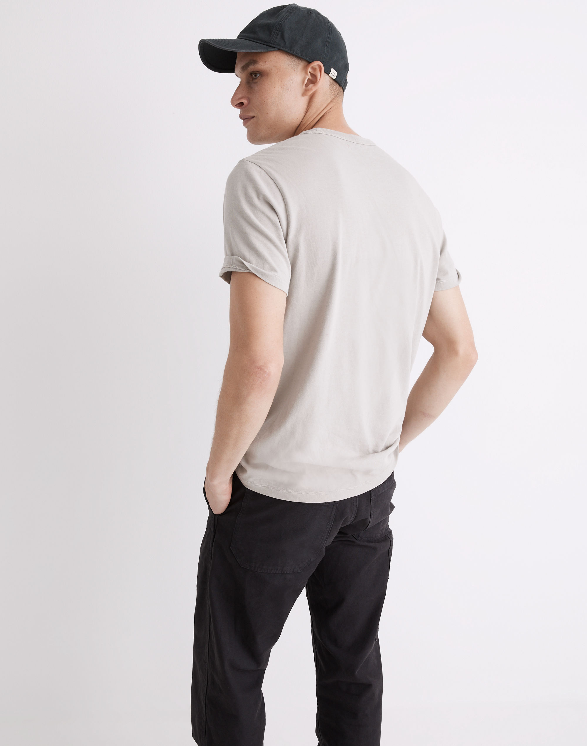 Garment-Dyed Allday Crewneck Tee