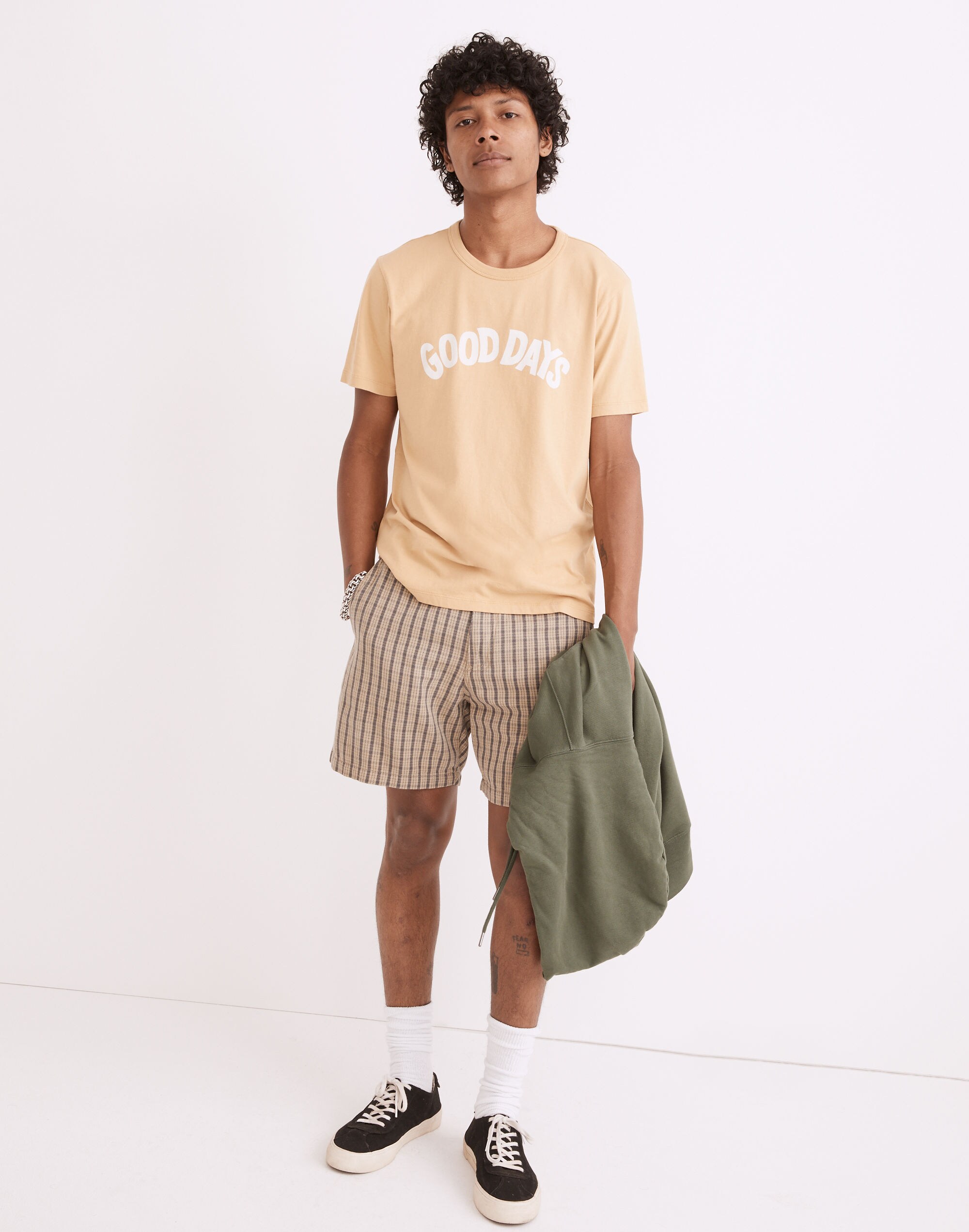 Garment-Dyed Allday Crewneck Tee