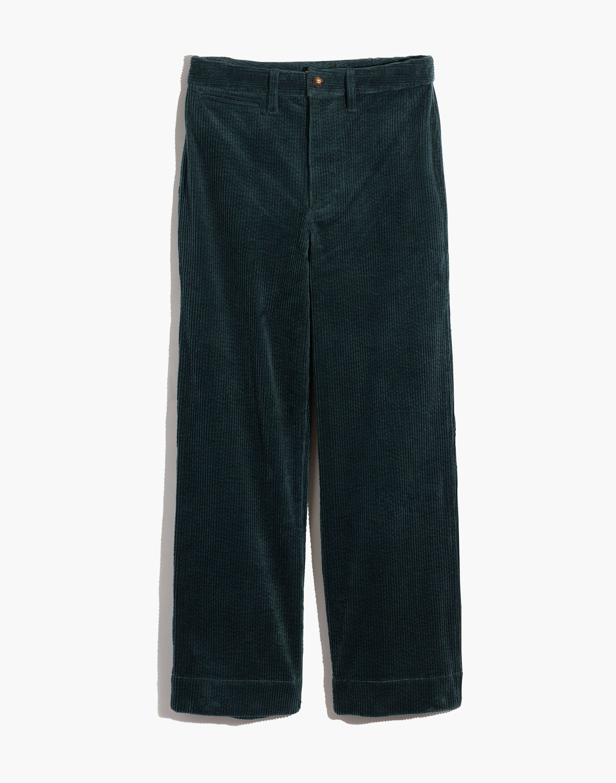 Slim Emmett Wide-Leg Crop Pants: Corduroy Edition