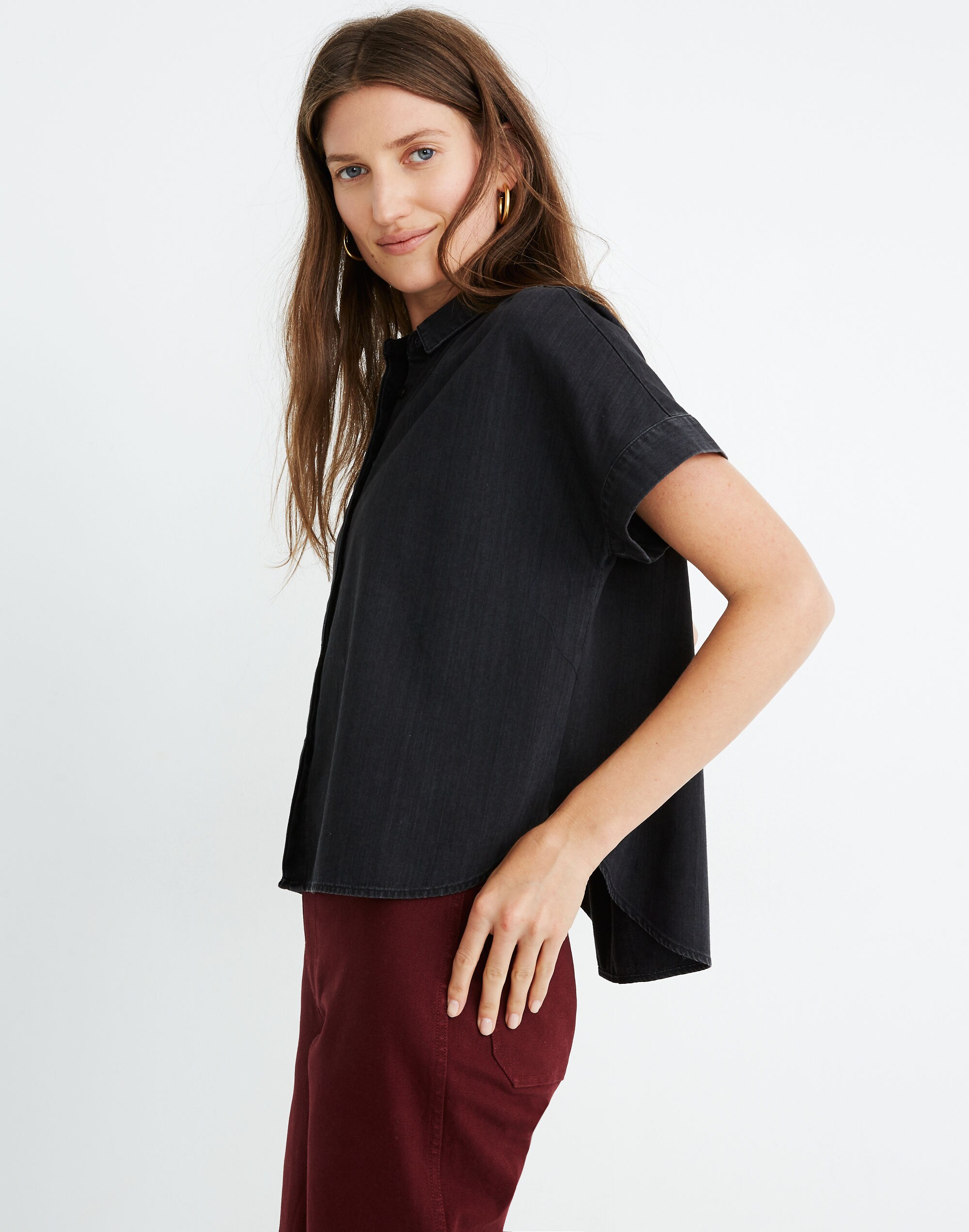 Denim Hilltop Shirt in Lunar Wash