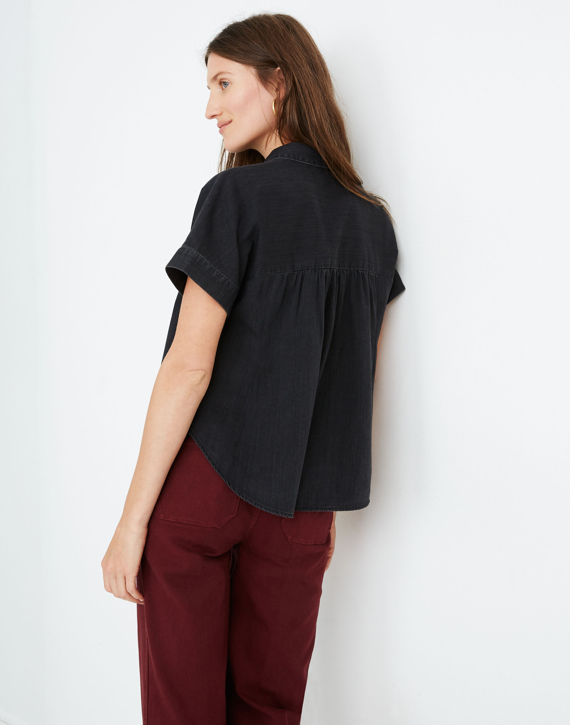 Denim Hilltop Shirt in Lunar Wash