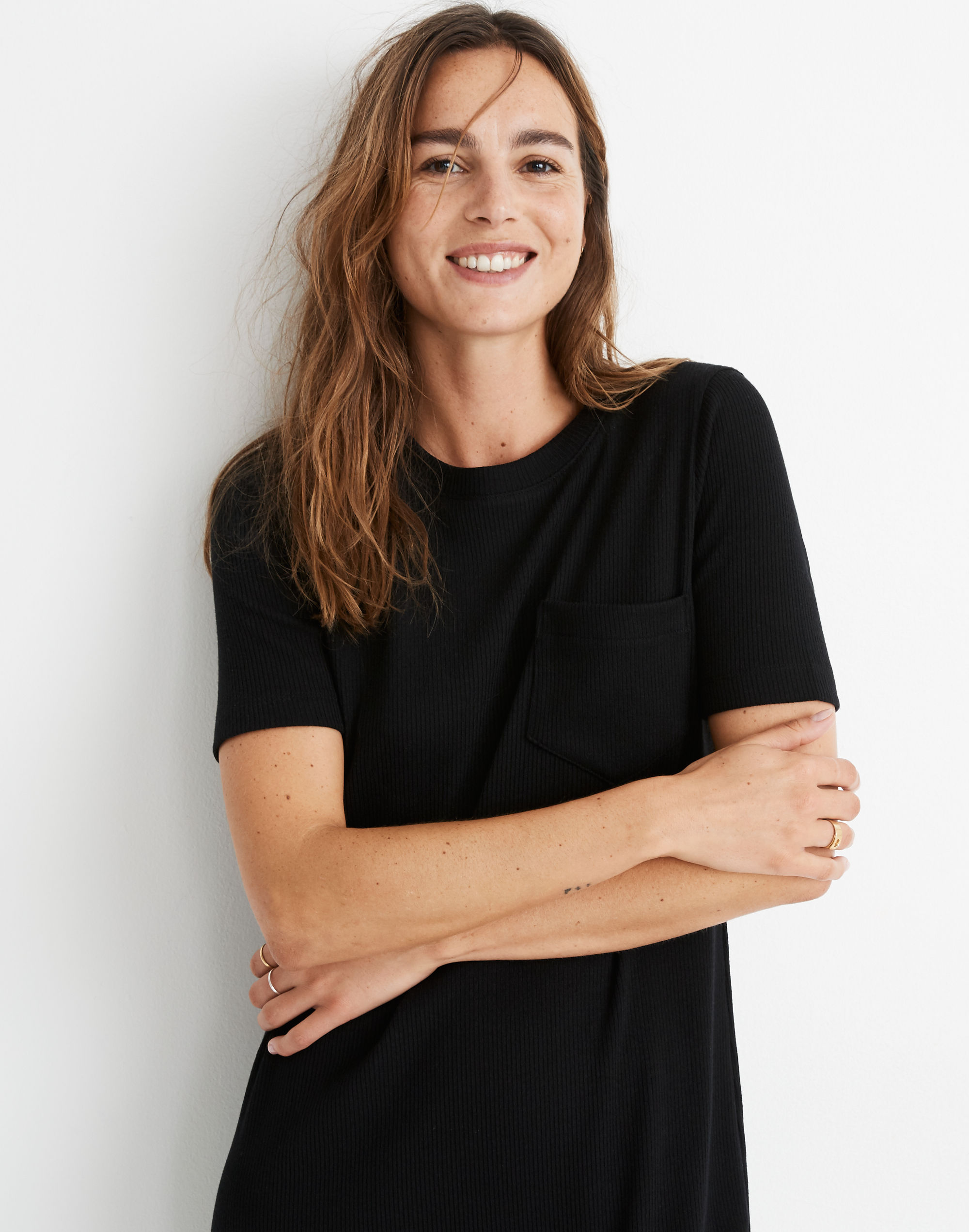 madewell ribbed pocket tee midi dress madewell ribbed pocket tee midi dress size xs green short sleeve