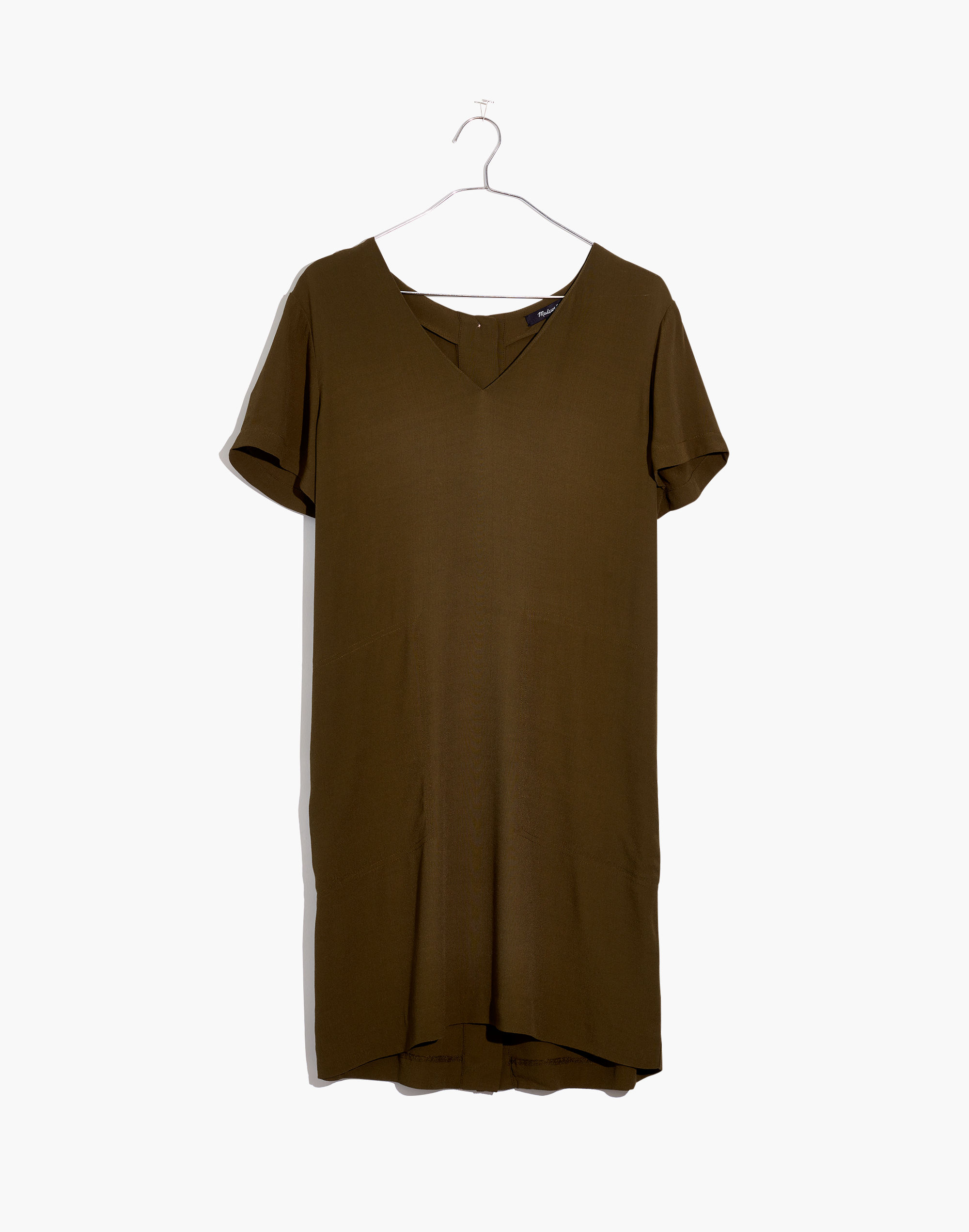 Button-Back Easy Dress