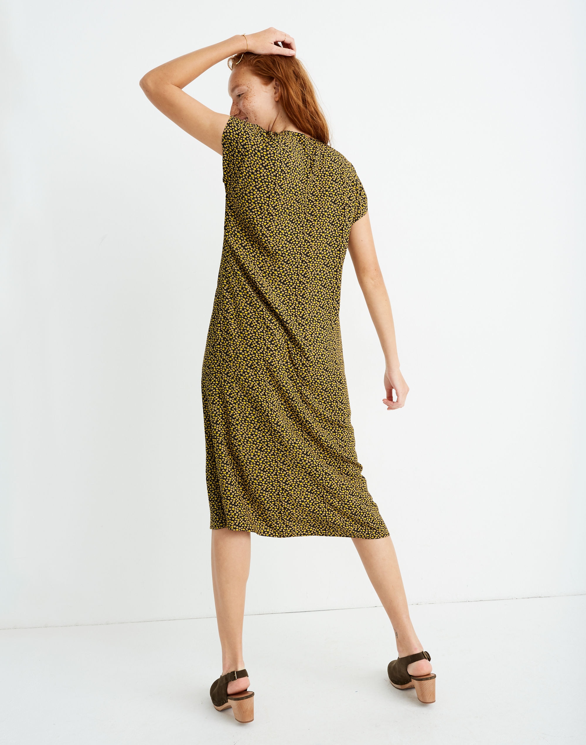 Easy Midi Dress in Bitsy Floral