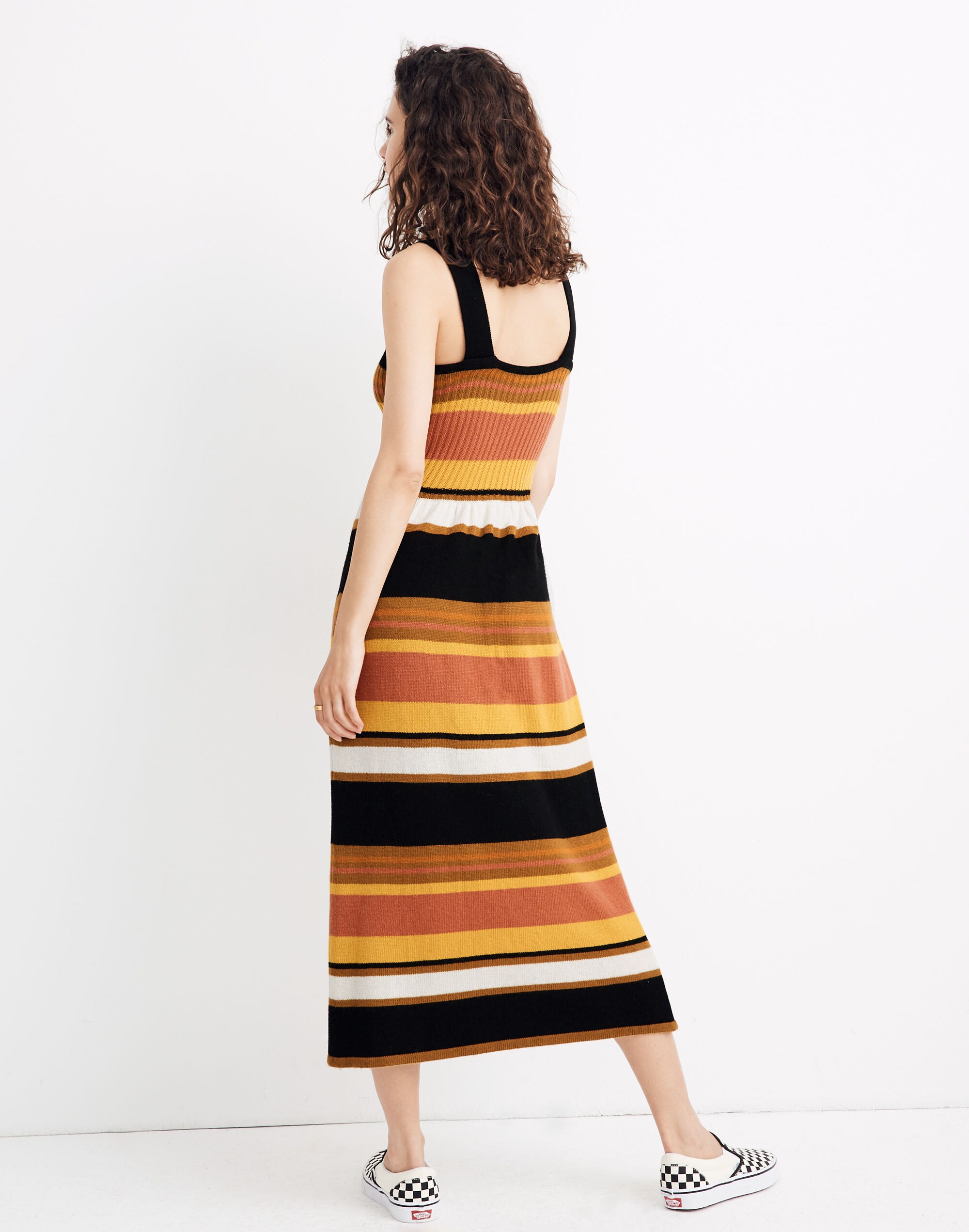 Ribbed Tank Sweater Dress