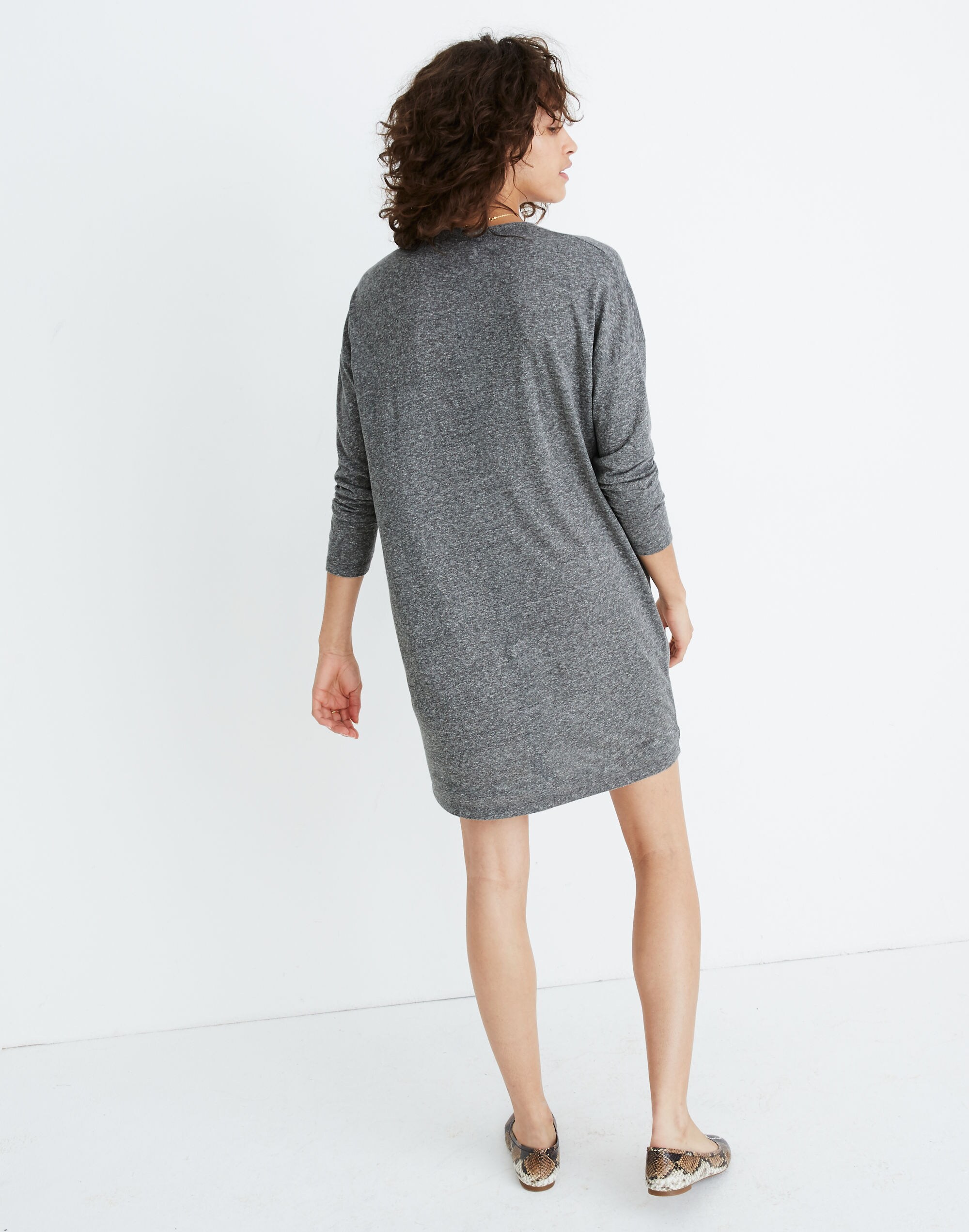 Rivet &amp; Thread Ex-Boyfriend Long-Sleeve Tee Dress