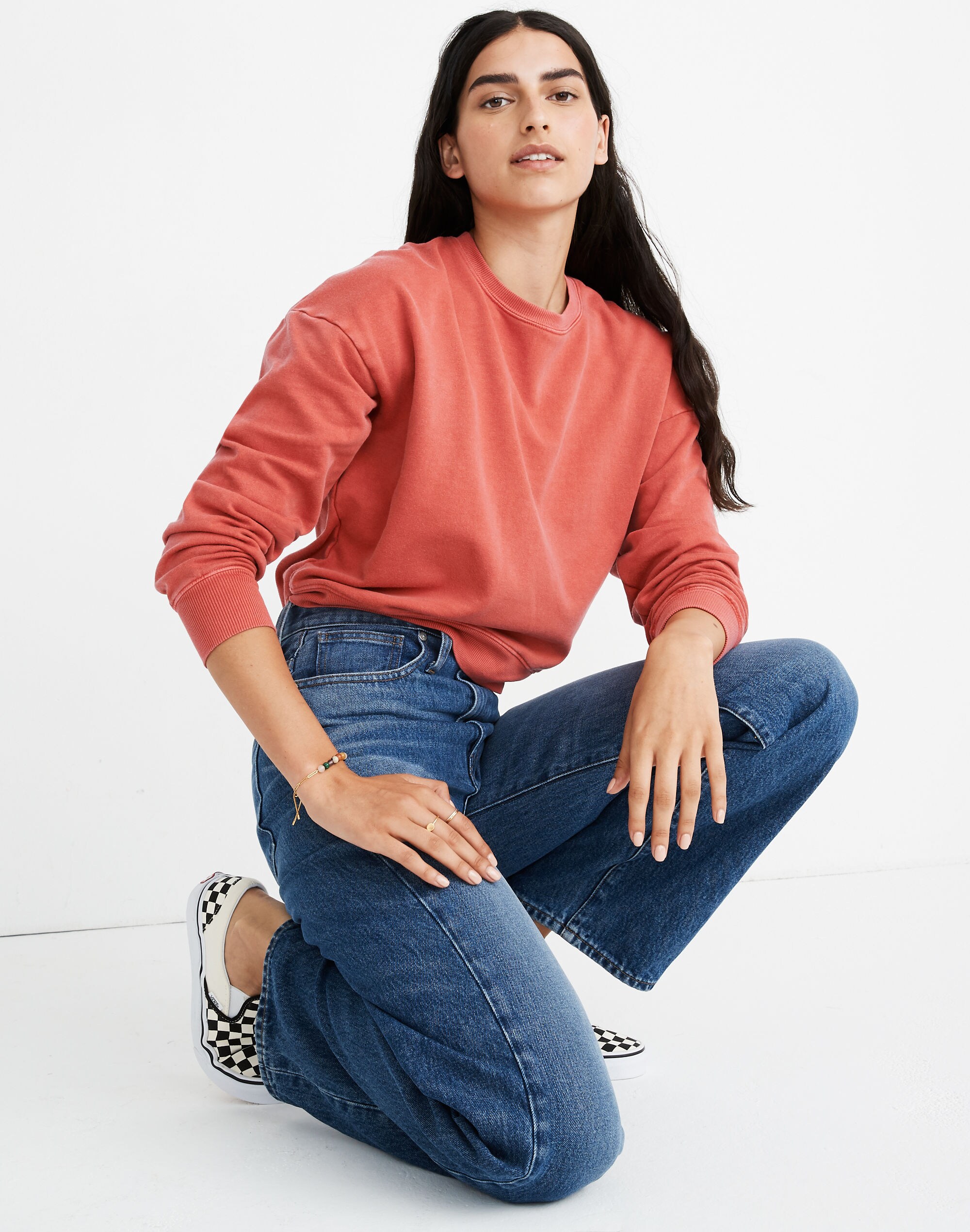 Rivet &amp; Thread High-Rise Wide-Leg Jeans