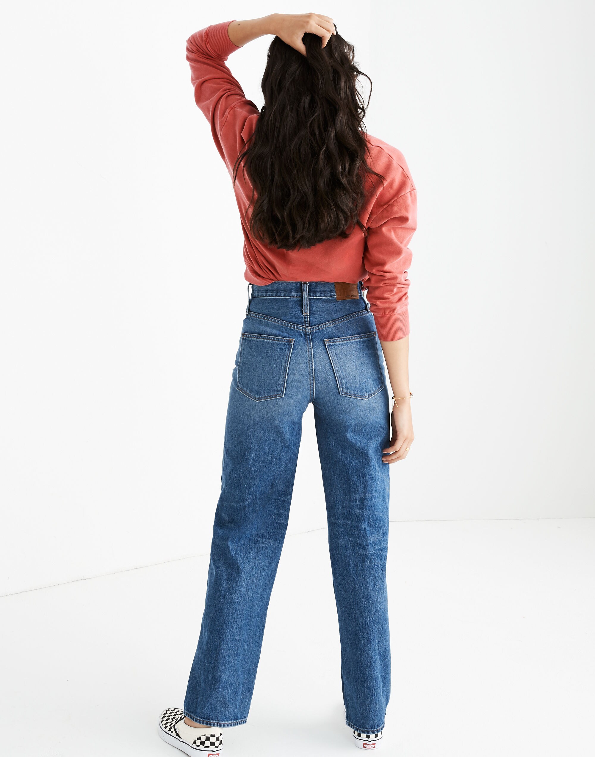 Rivet &amp; Thread High-Rise Wide-Leg Jeans