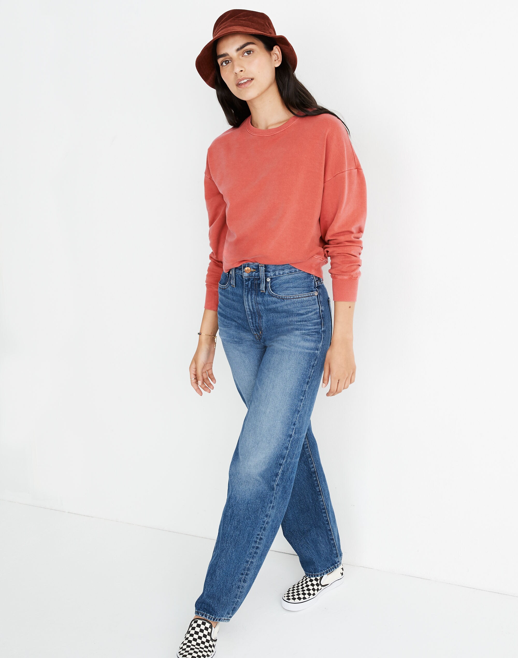 Rivet &amp; Thread High-Rise Wide-Leg Jeans
