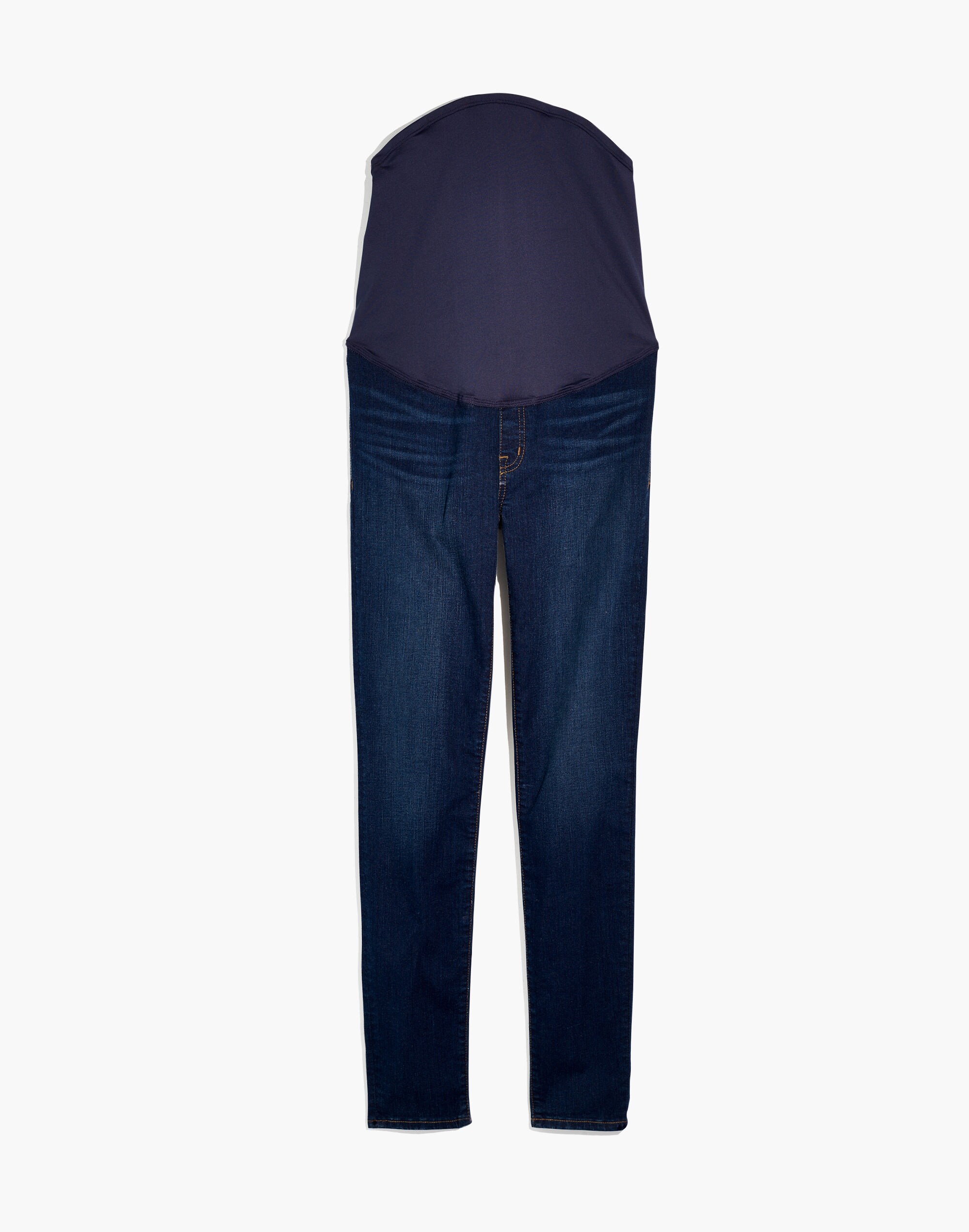 Maternity Over-the-Belly Skinny Jeans in Hayes Wash
