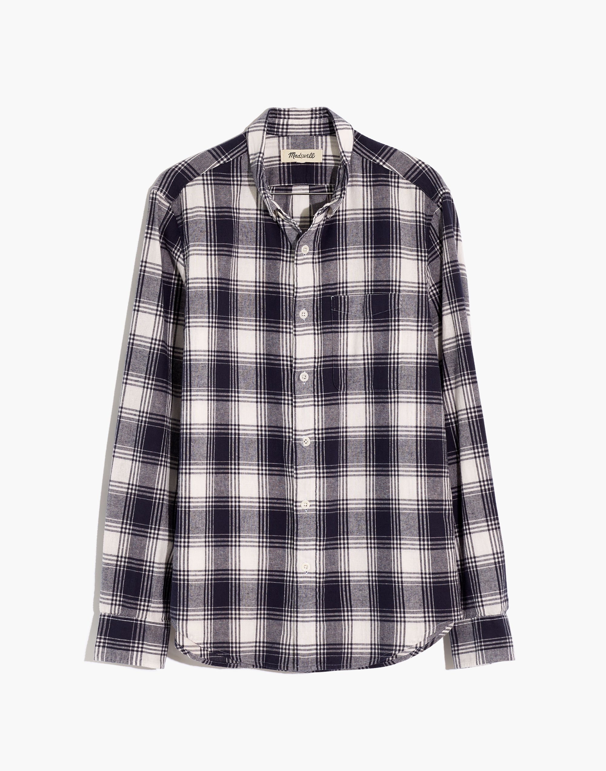 Lightweight Flannel Shirt in Newnham Plaid
