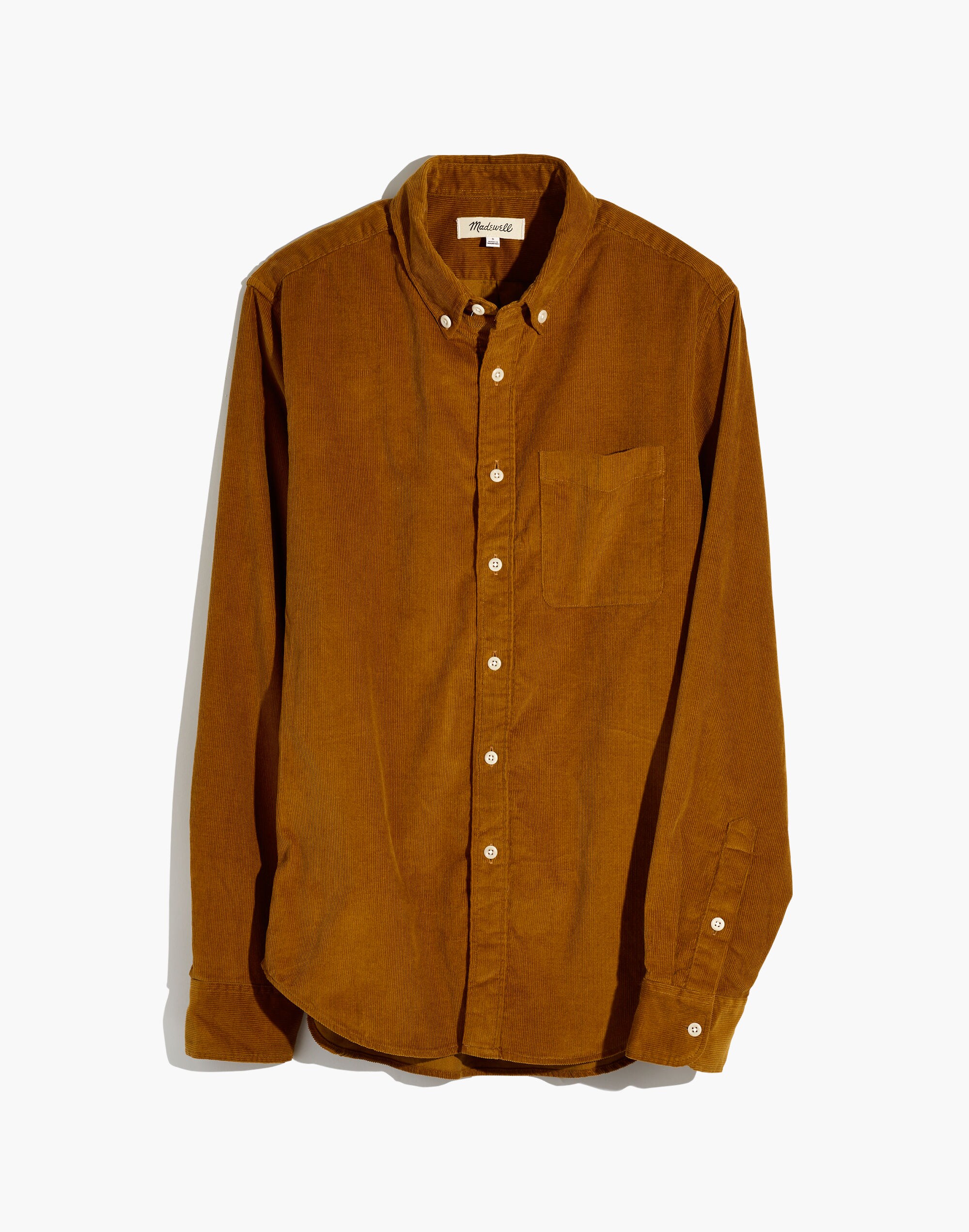 Corduroy Button-Down Shirt