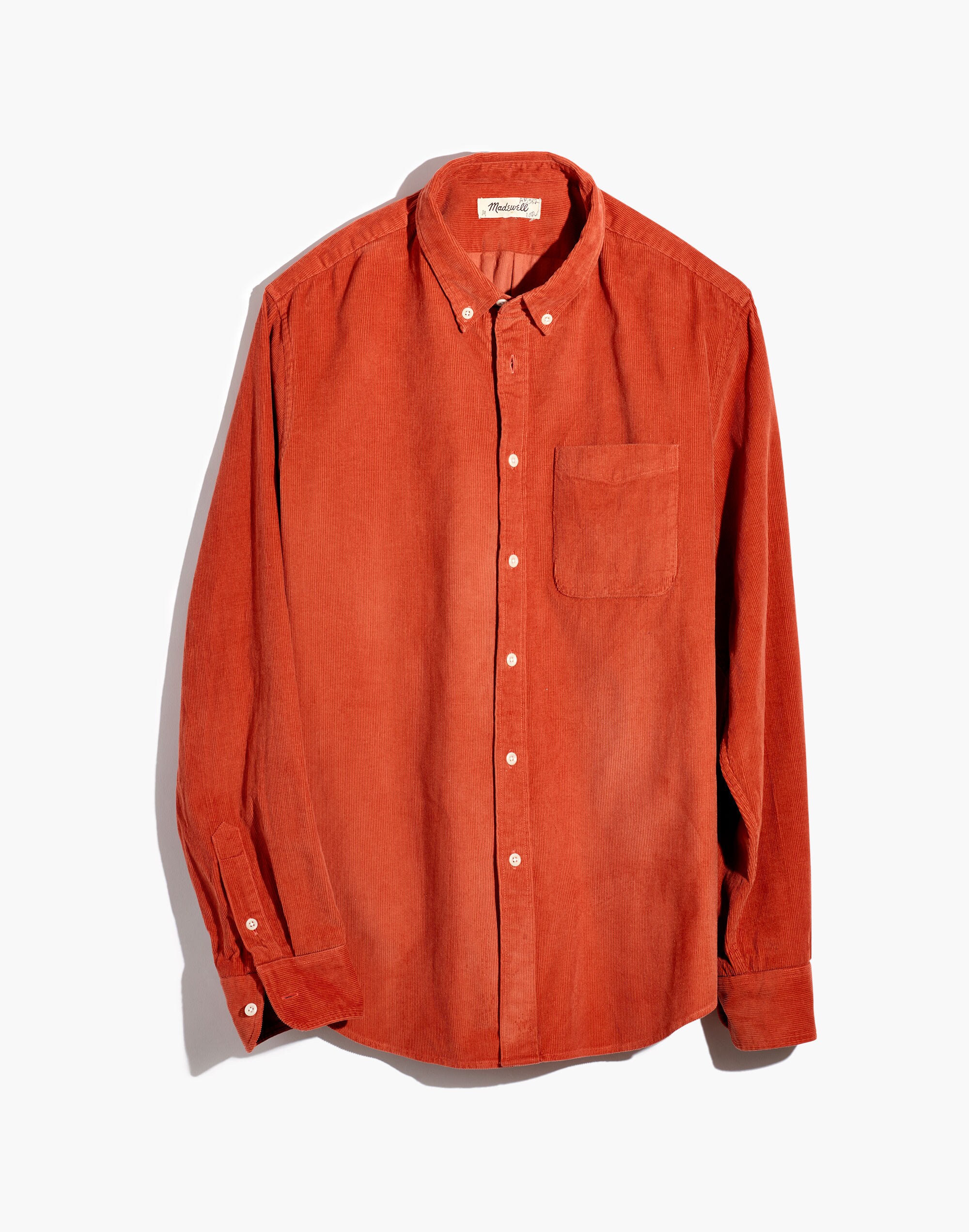 Corduroy Button-Down Shirt