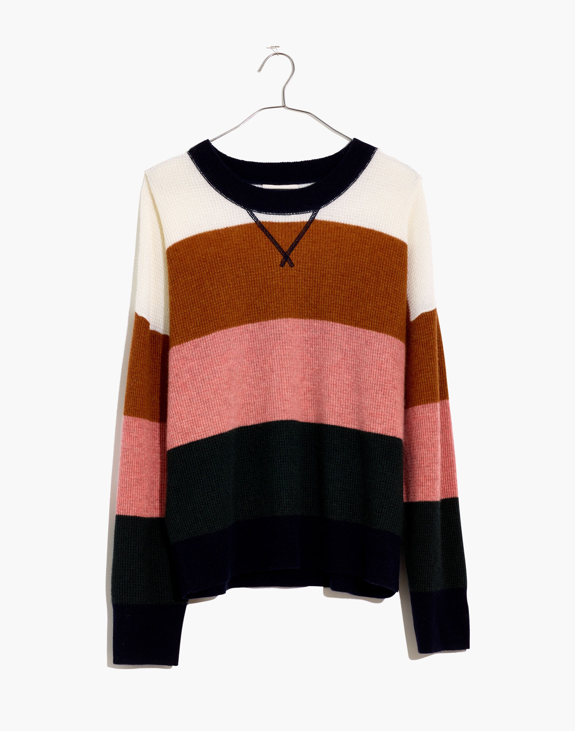 Cashmere Sweatshirt in Vernon Stripe