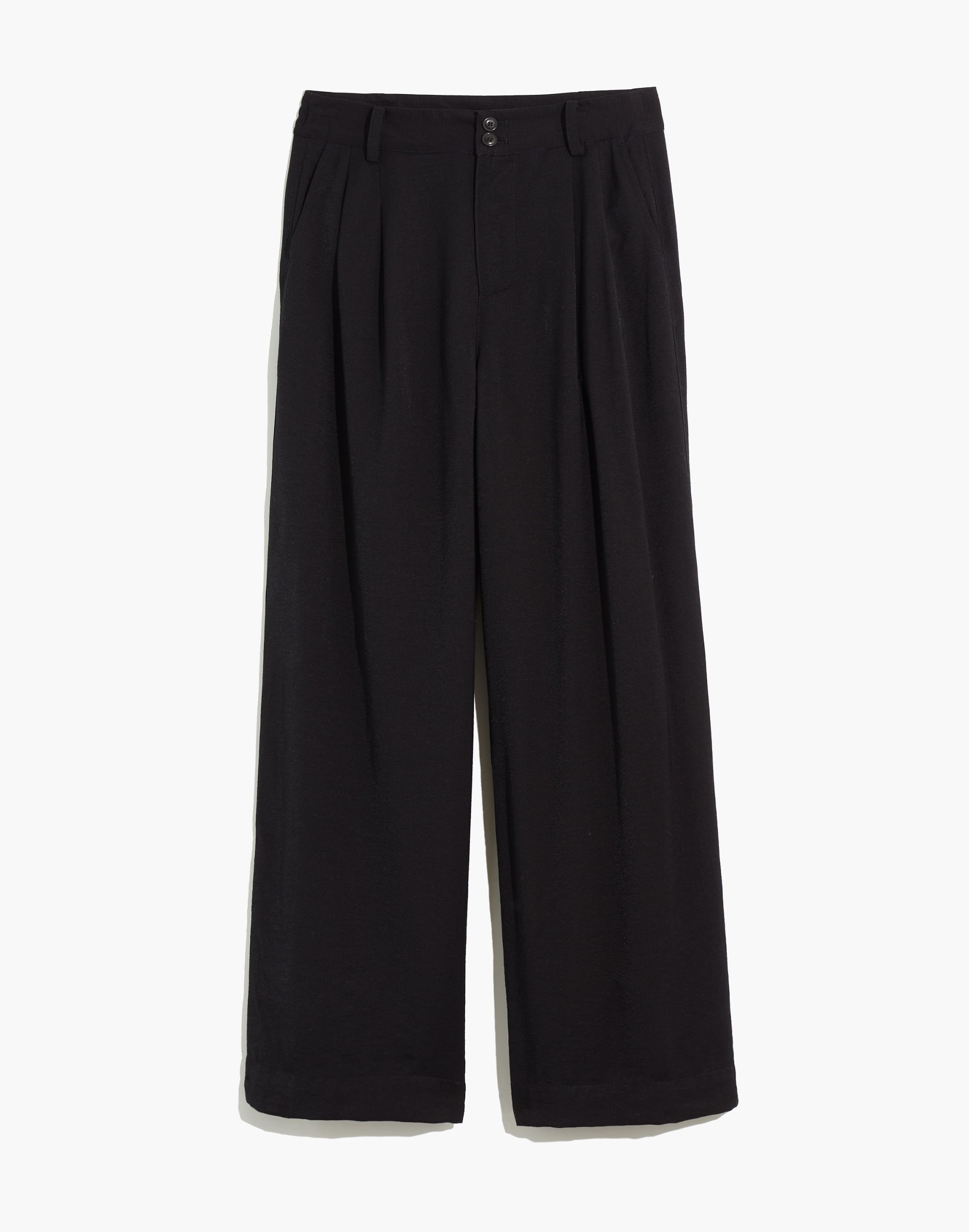 Tall Drapey Pleated Wide-Leg Pants