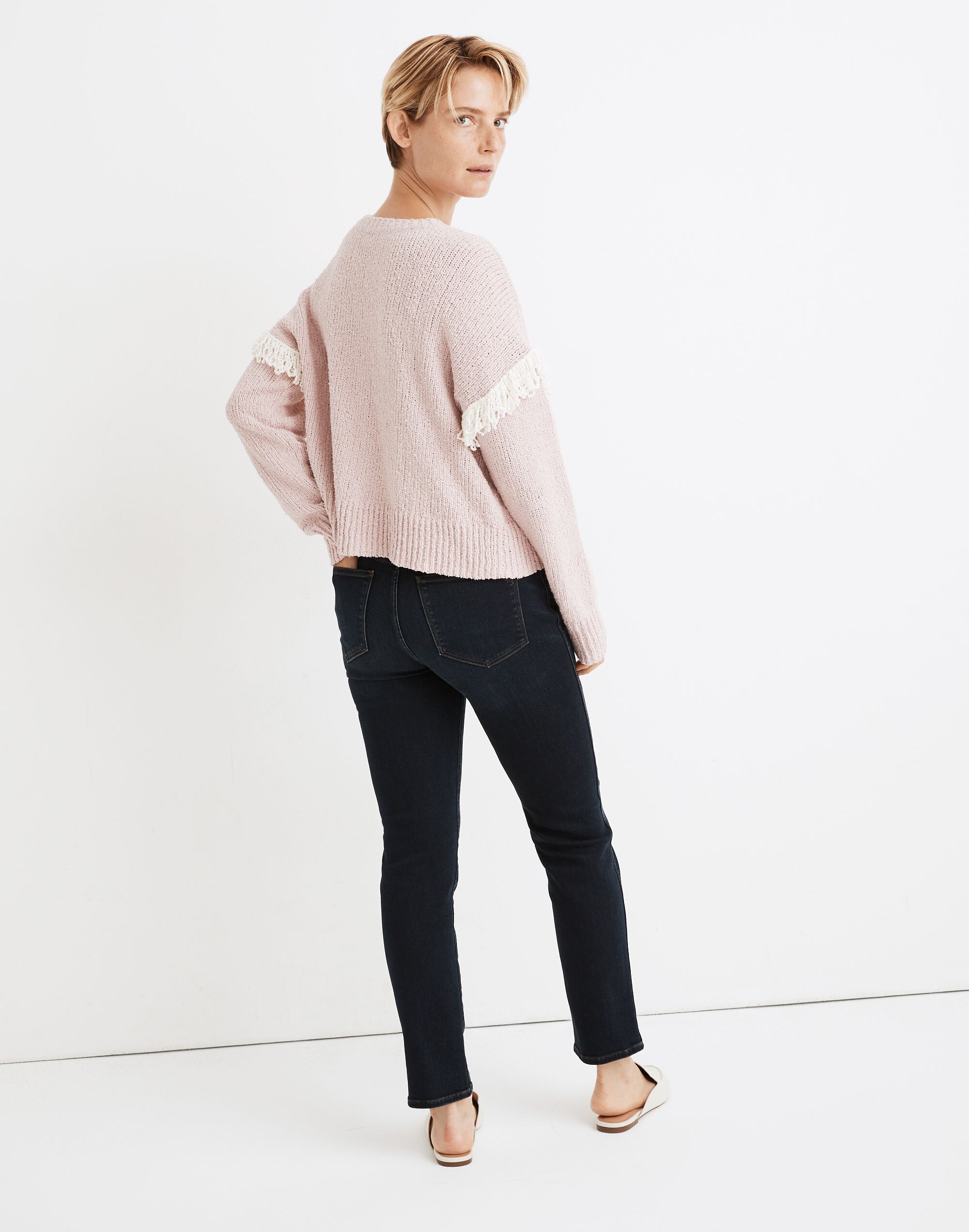 Montford Fringe Pullover Sweater