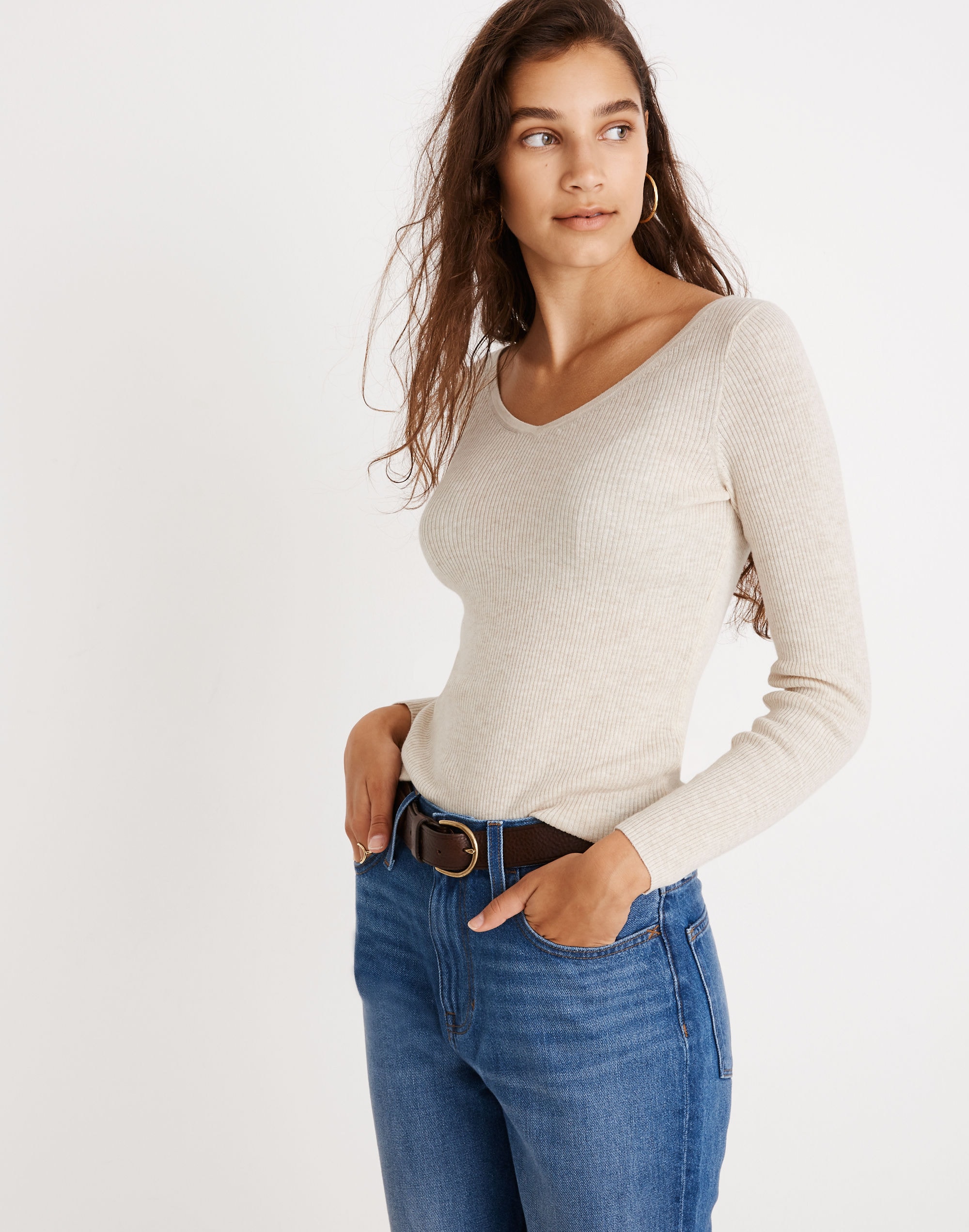 Marchmont V-Neck Pullover Sweater
