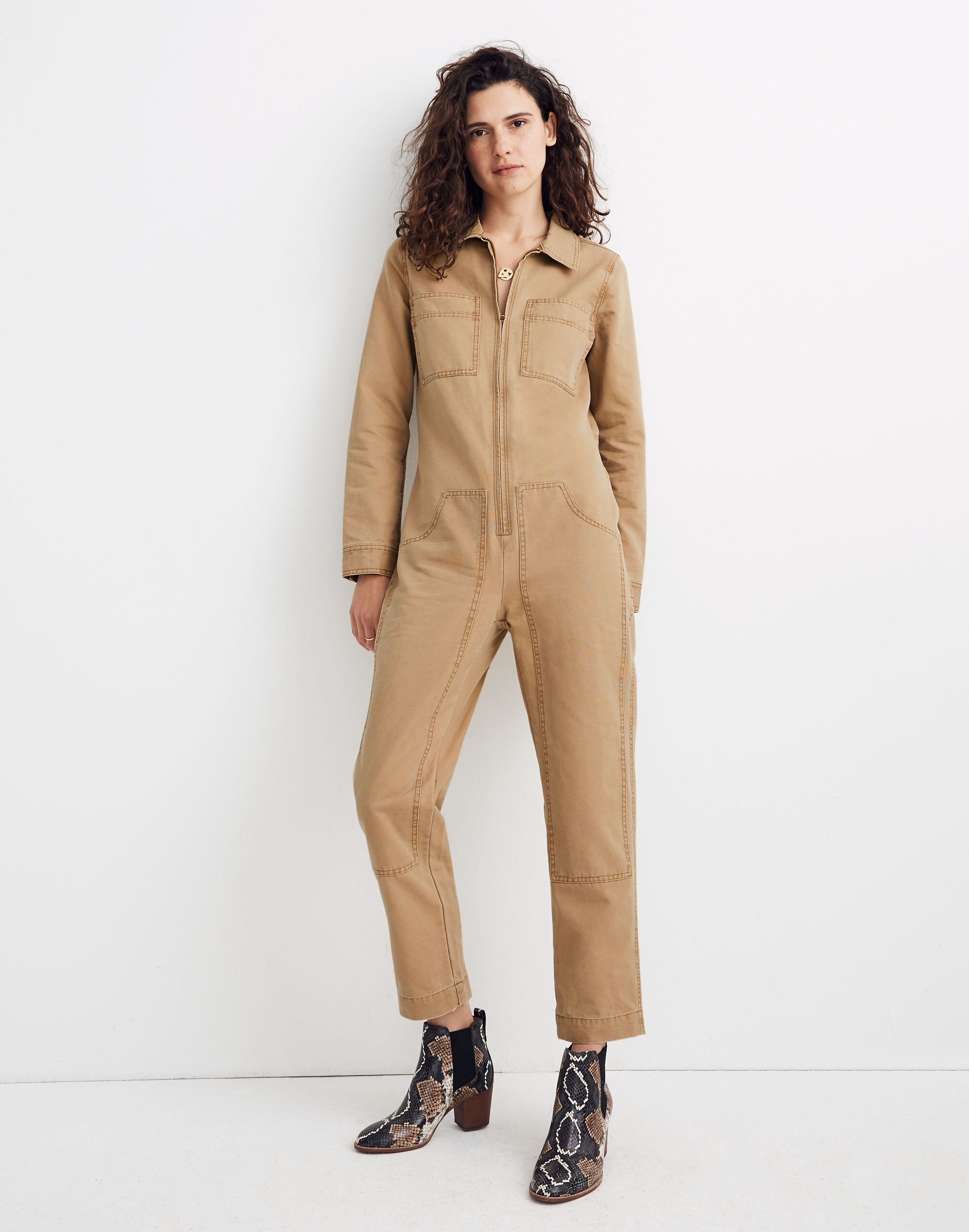 Madewell x Dickies&reg; Zip Coverall Jumpsuit