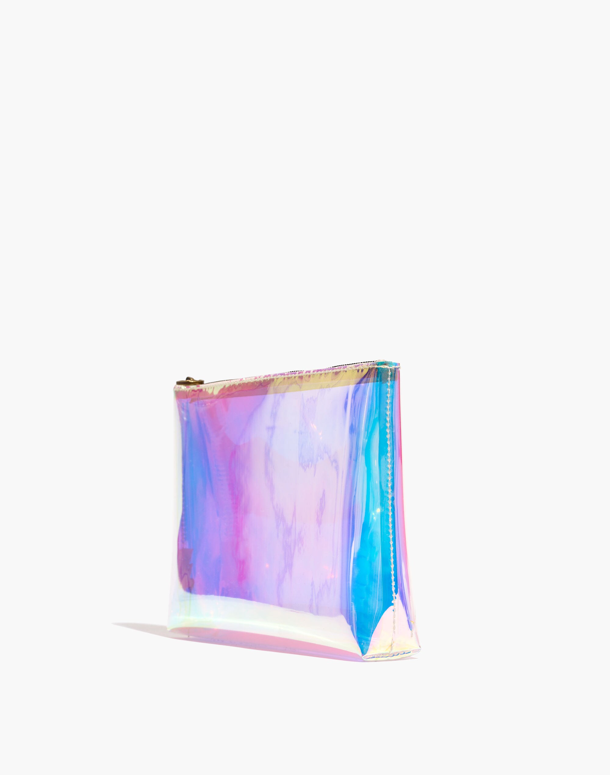 Iridescent Crystalline Rectangular Pouch | Madewell