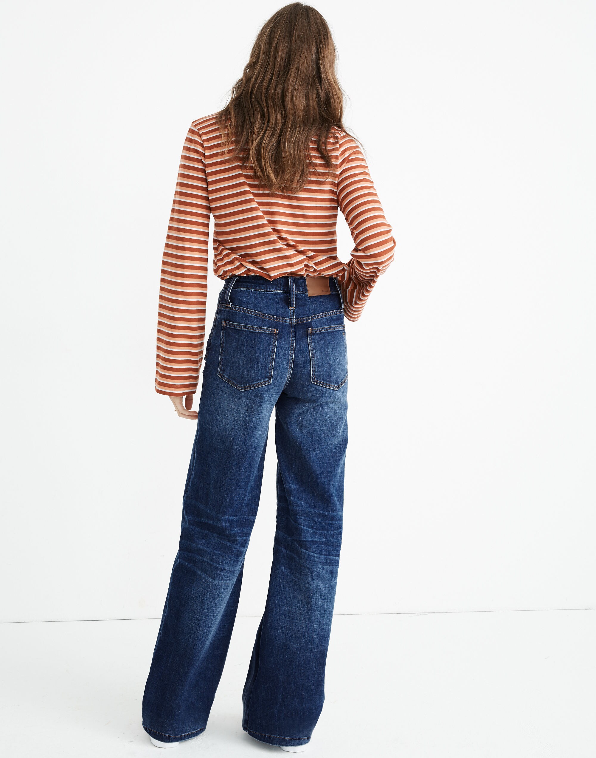 Wide-Leg Jeans in Clearwood Wash