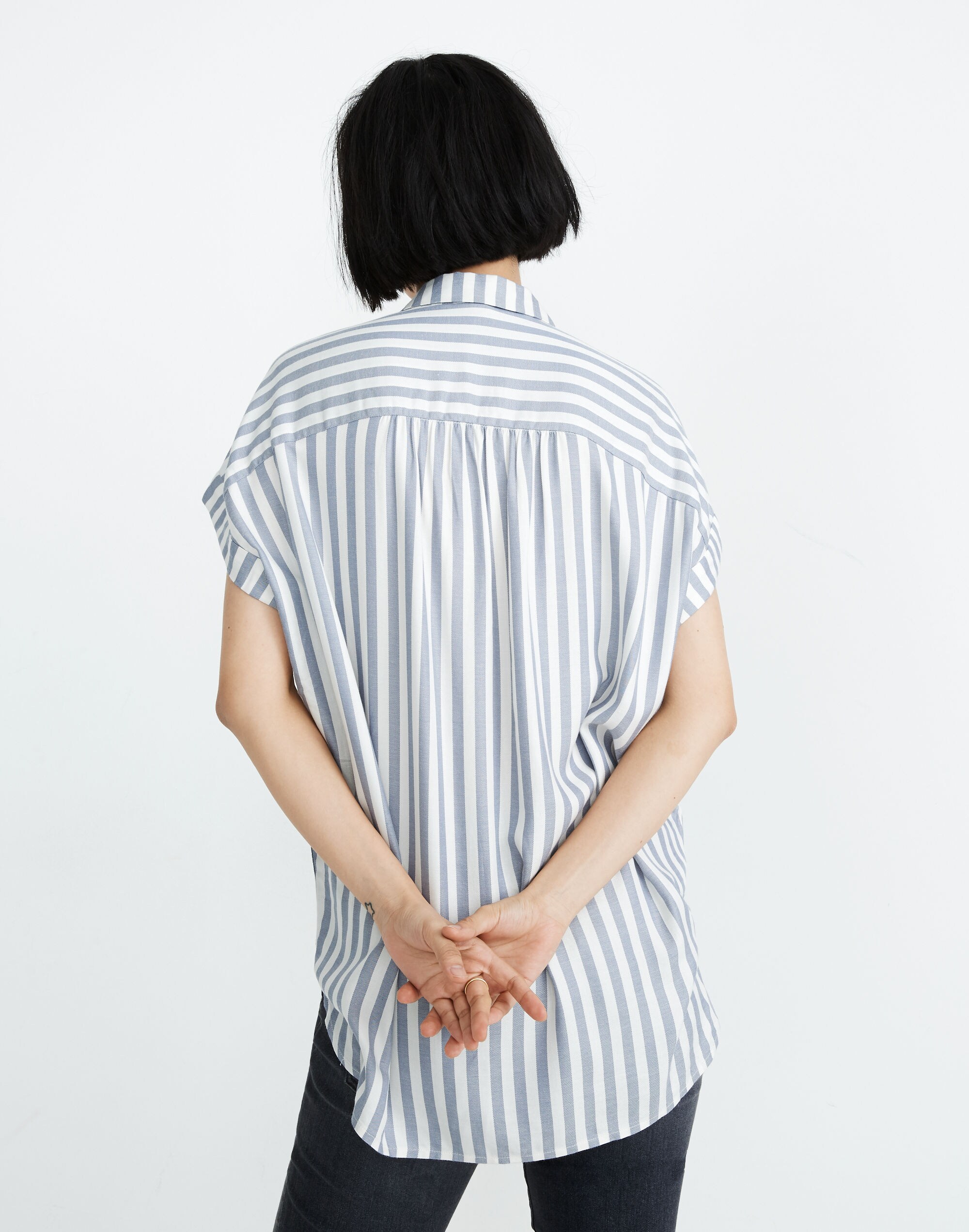 Central Shirt in Pompano Stripe