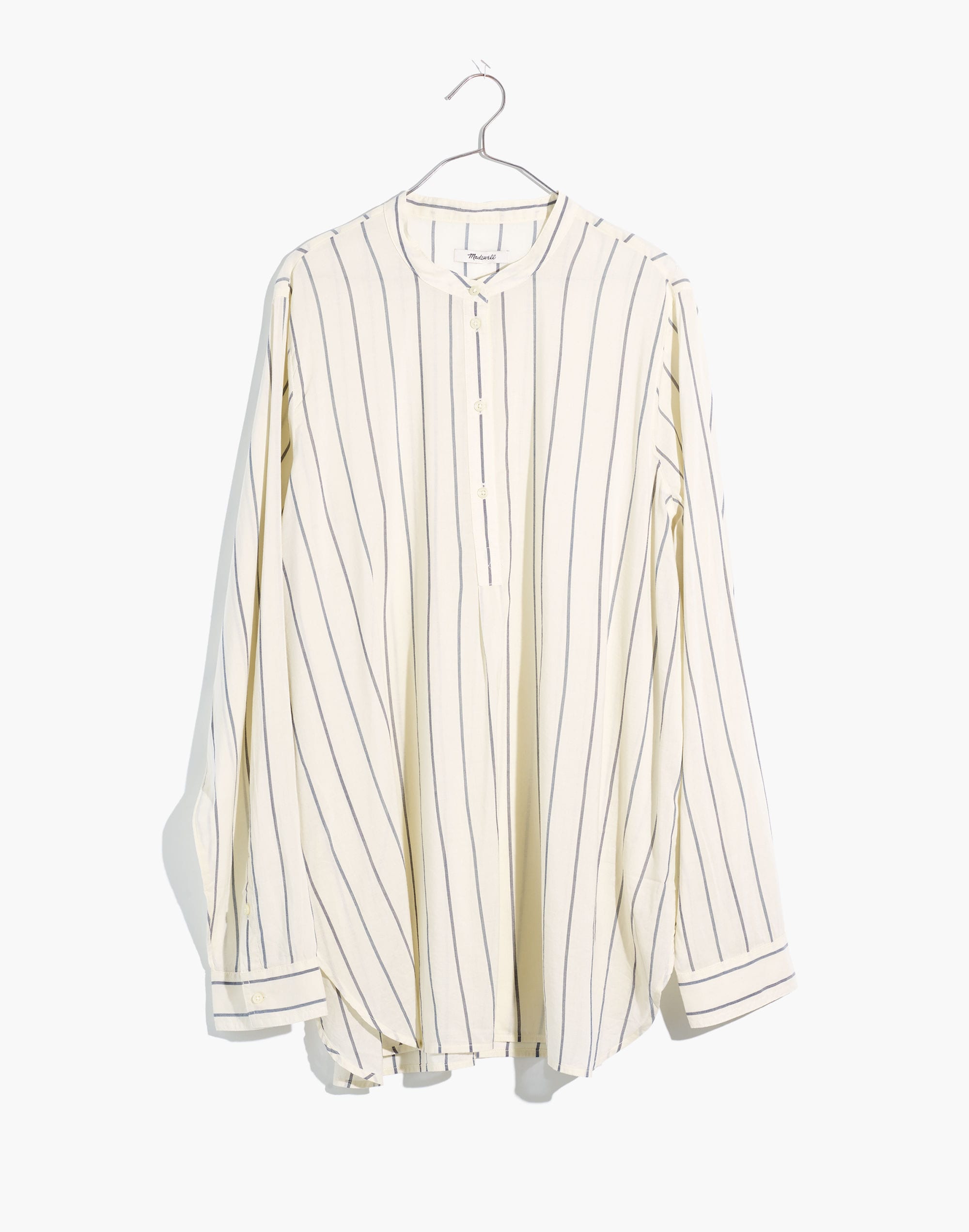 Wellspring Tunic Popover Shirt in Stripe