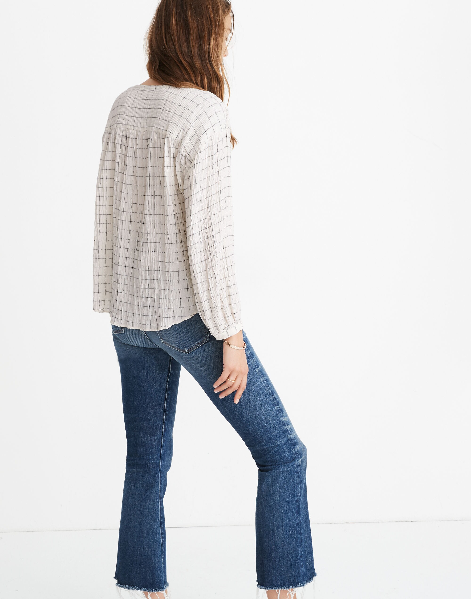 Meadow Shirt in Windowpane