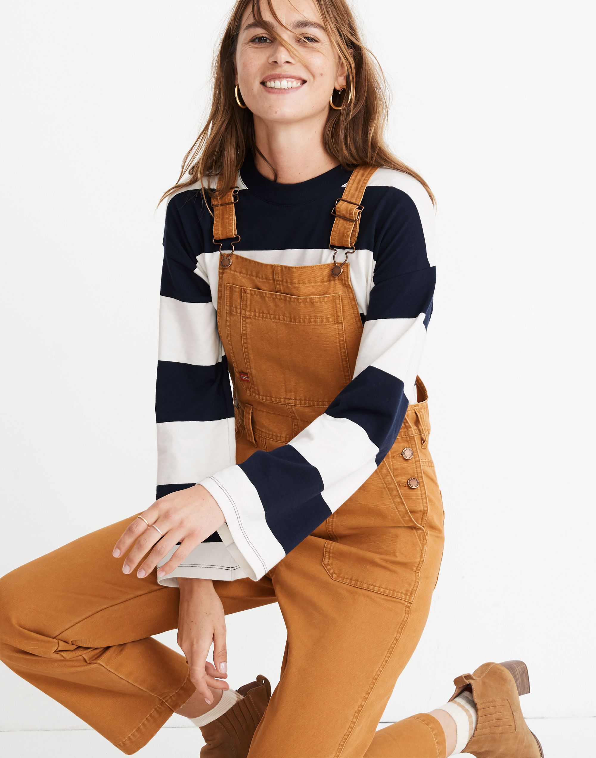 madewell x dickies&reg; straight-leg overalls
