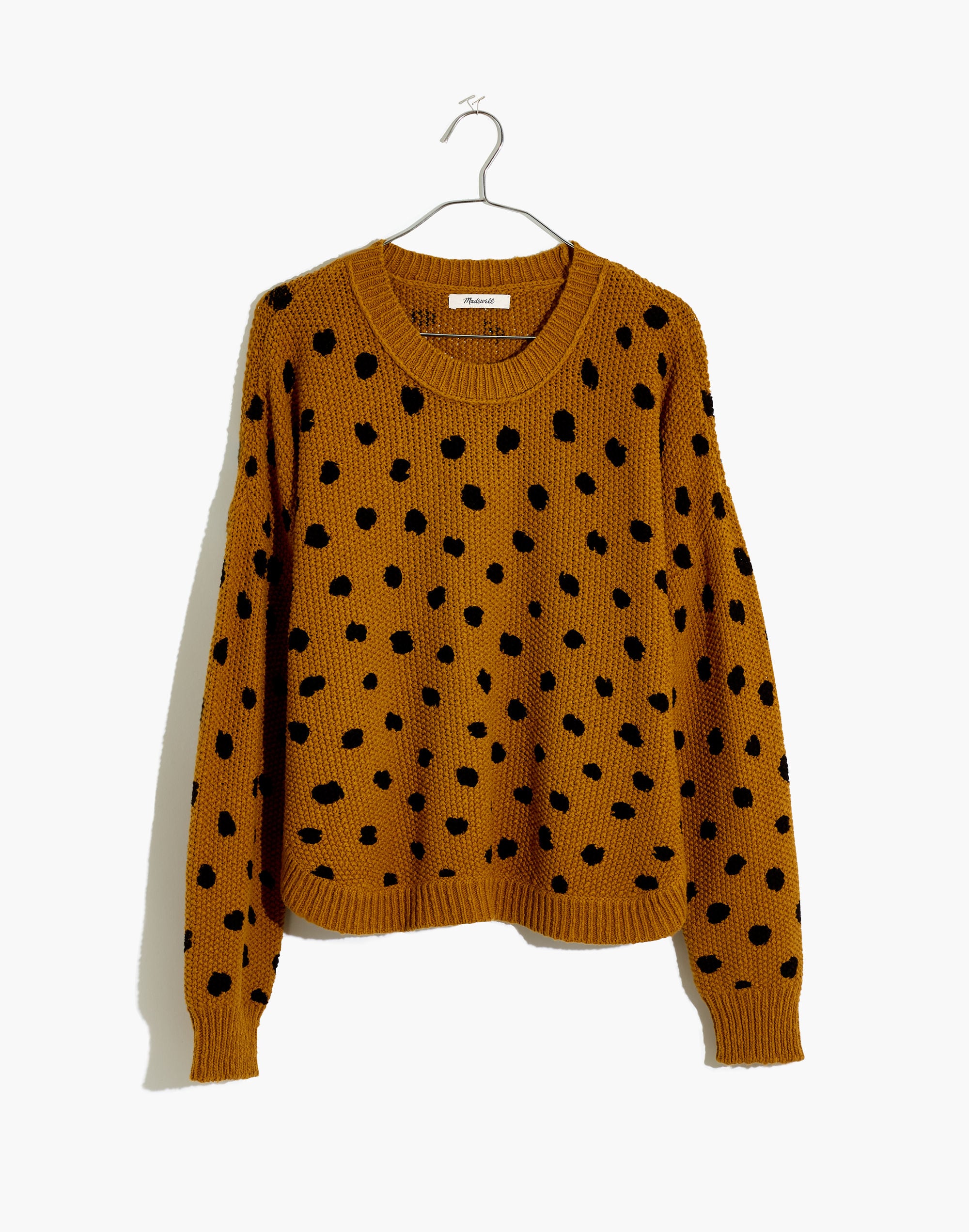 Painted Spots Pullover Sweater