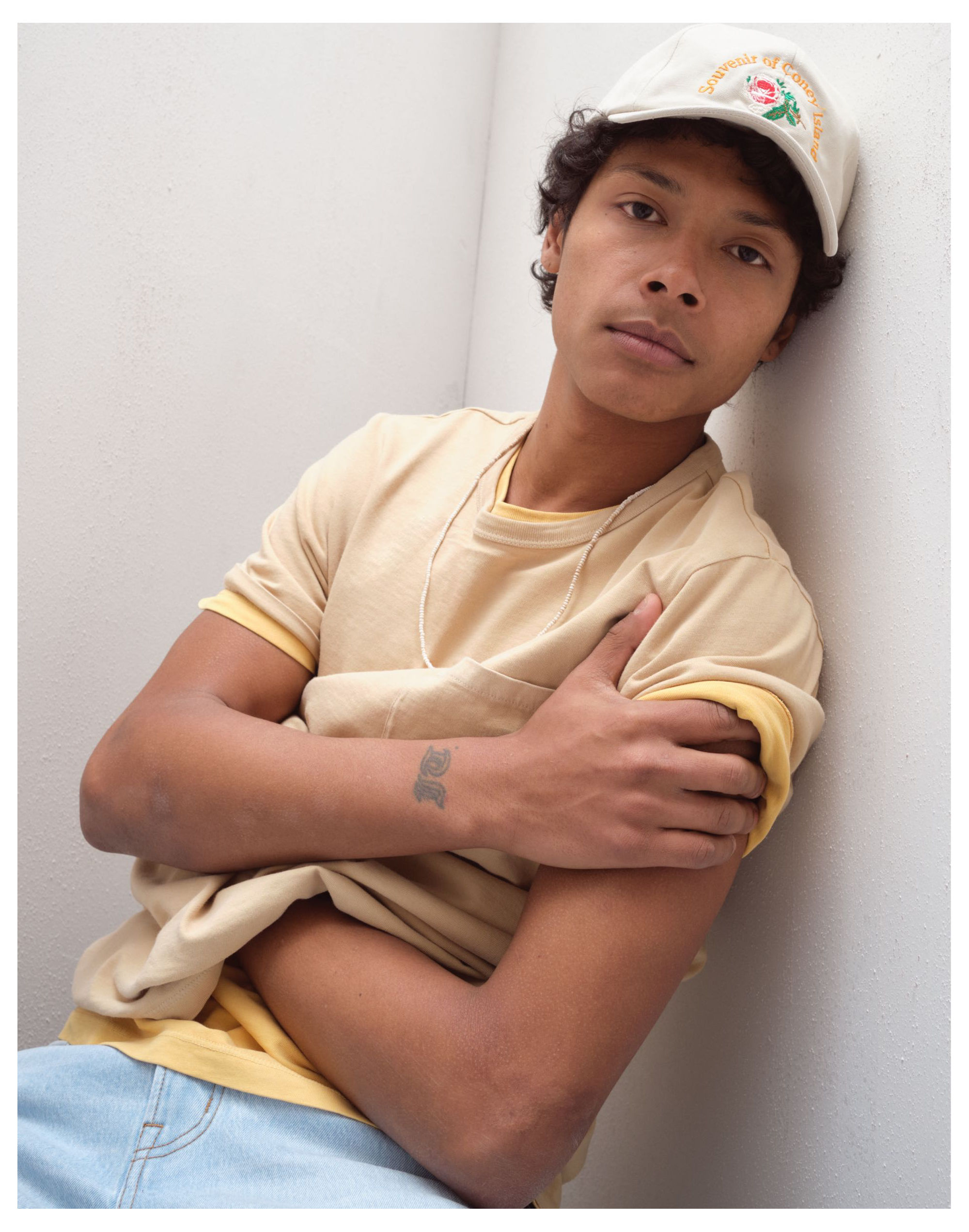 Garment-Dyed Allday Crewneck Pocket Tee