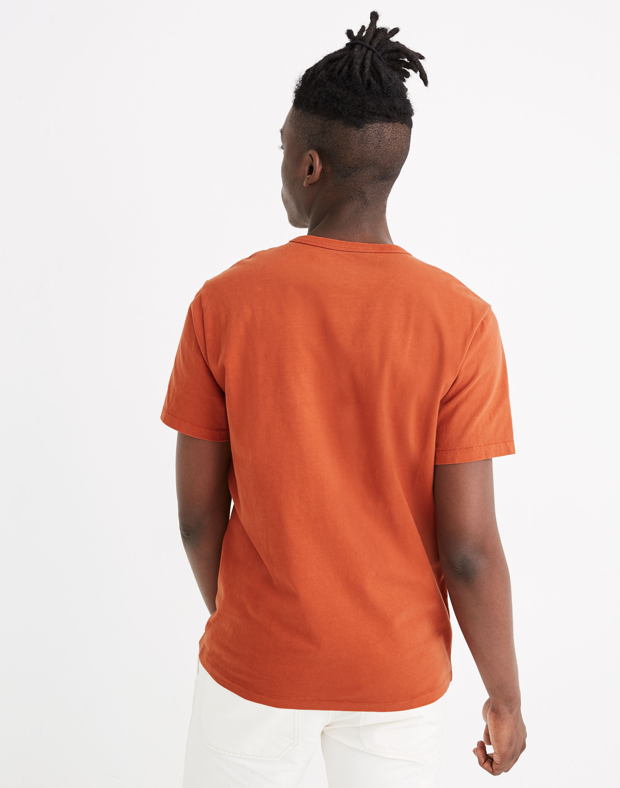 Garment-Dyed Allday Crewneck Pocket Tee