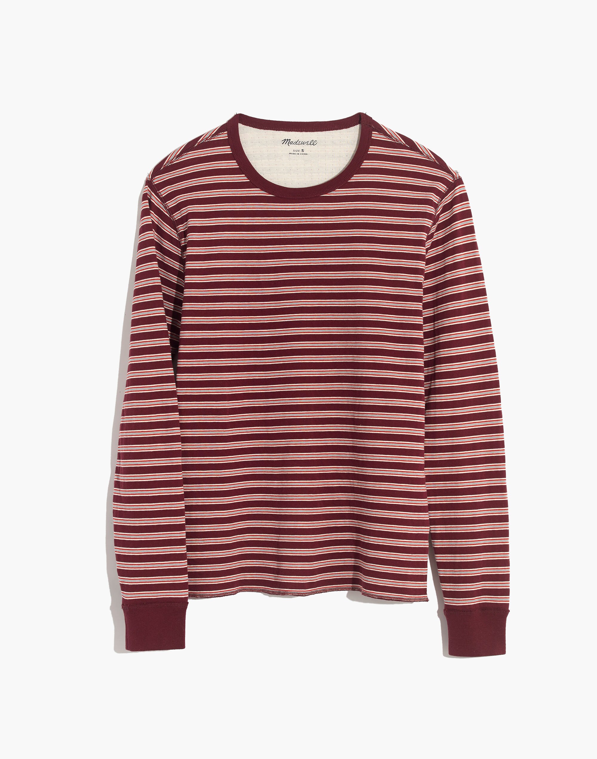Doubledown Crewneck Tee in Naylor Stripe