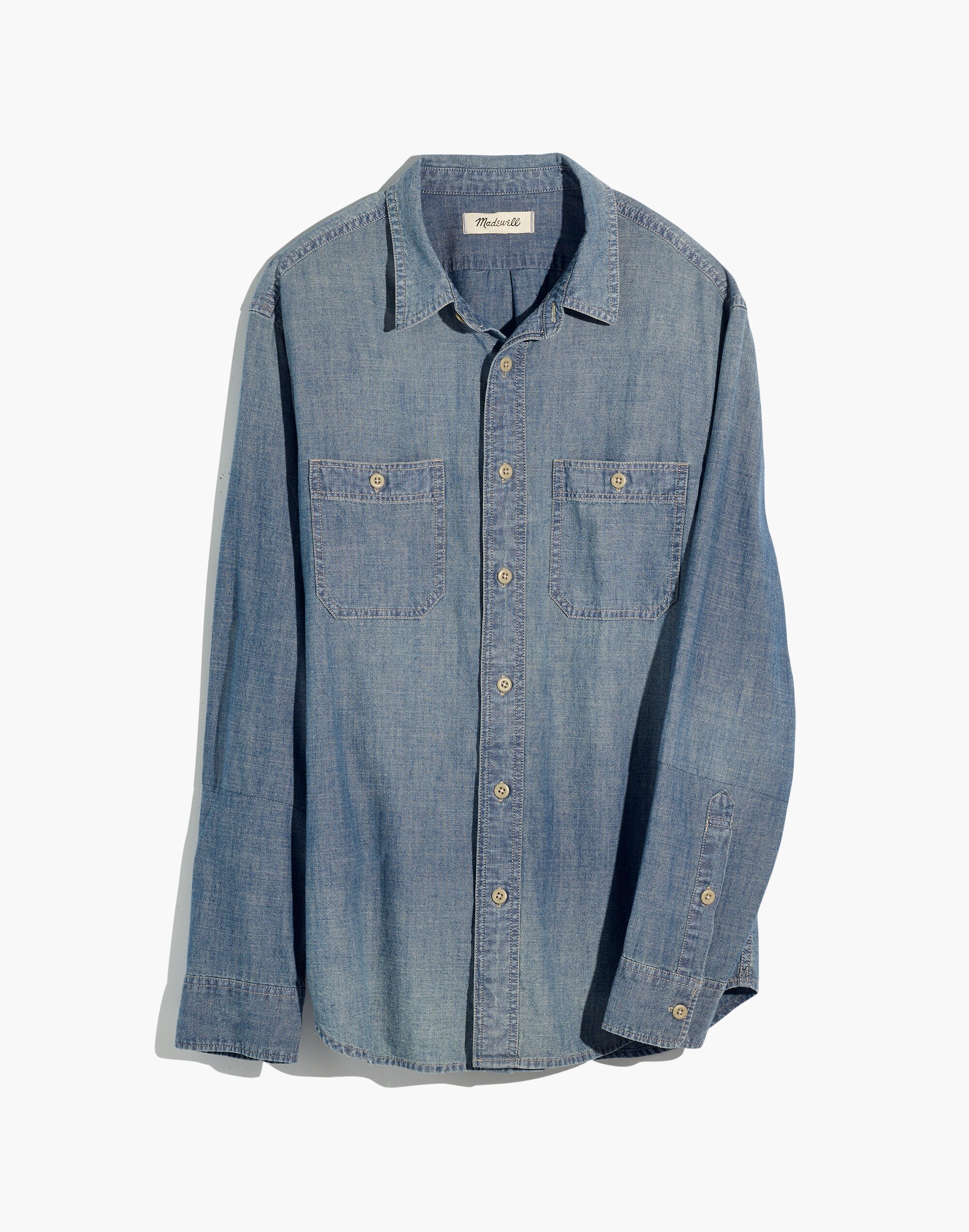 Chambray Perfect Shirt in Winterdale Wash