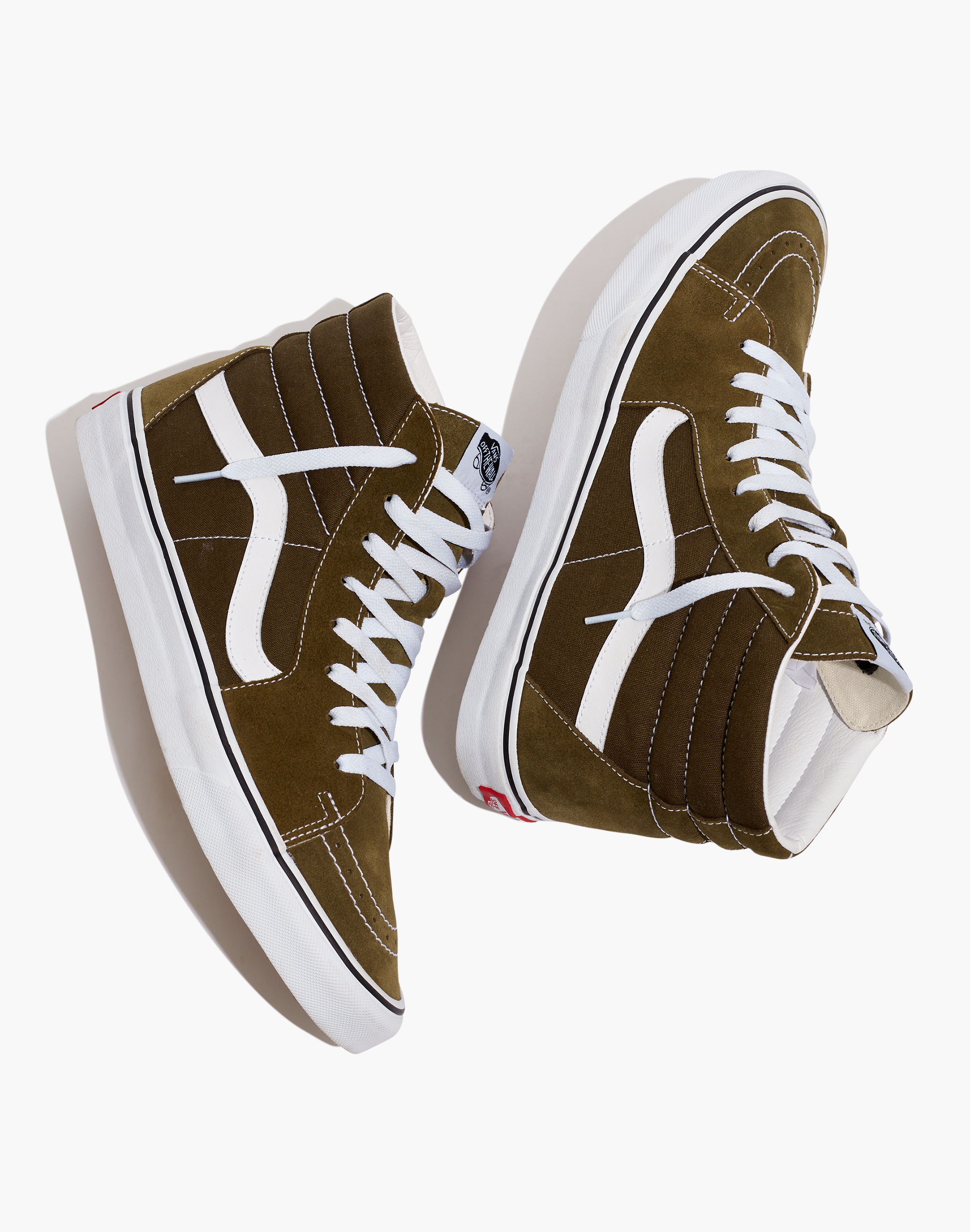 Vans&reg; Unisex Sk8-Hi High-Top Sneakers in Suede and Canvas