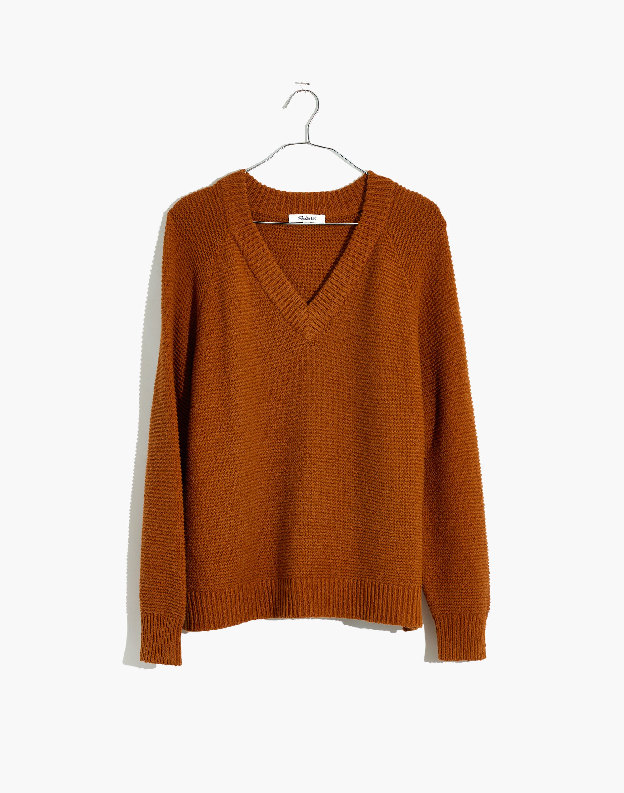 Arden V-Neck Crop Pullover Sweater