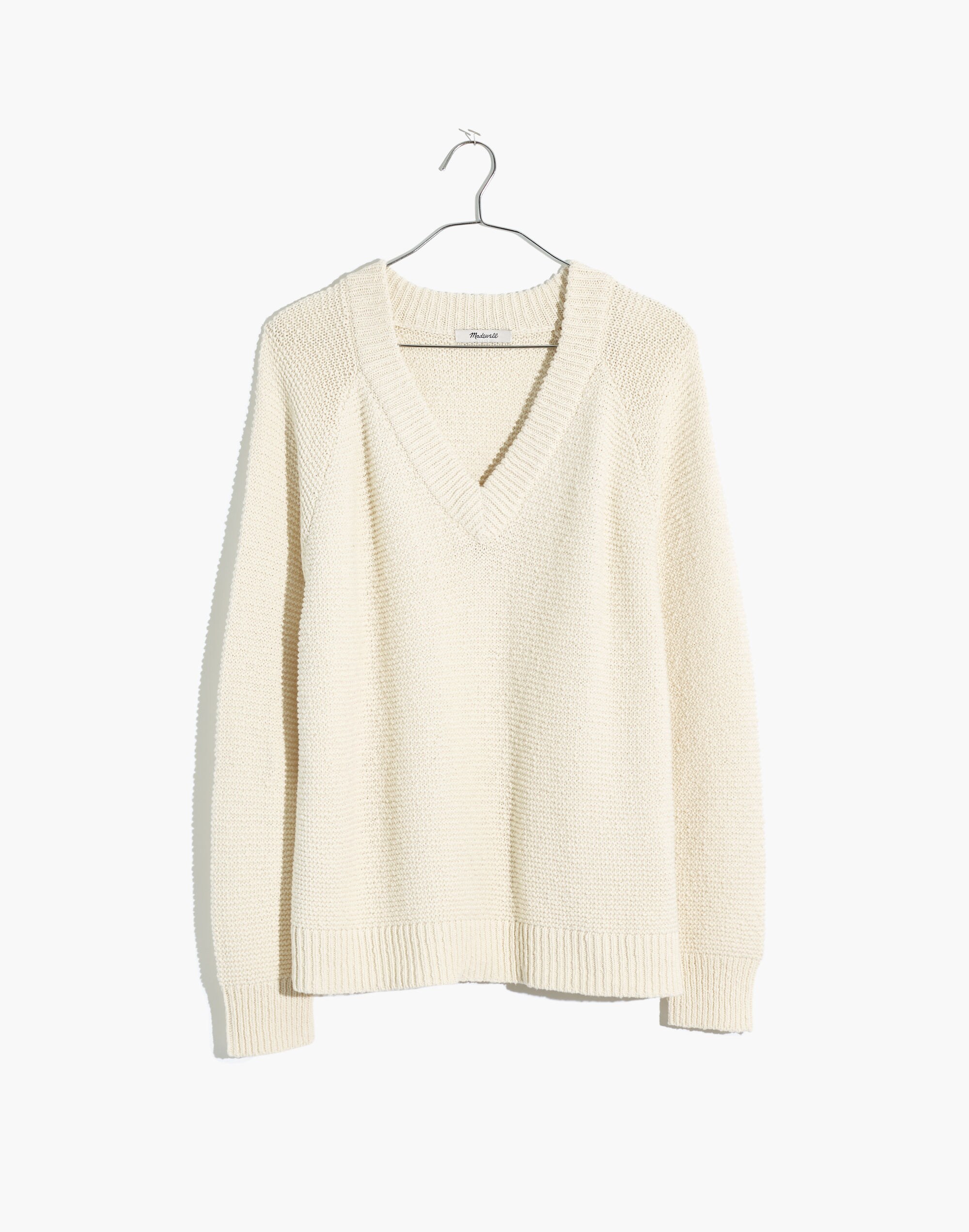 Arden V-Neck Crop Pullover Sweater