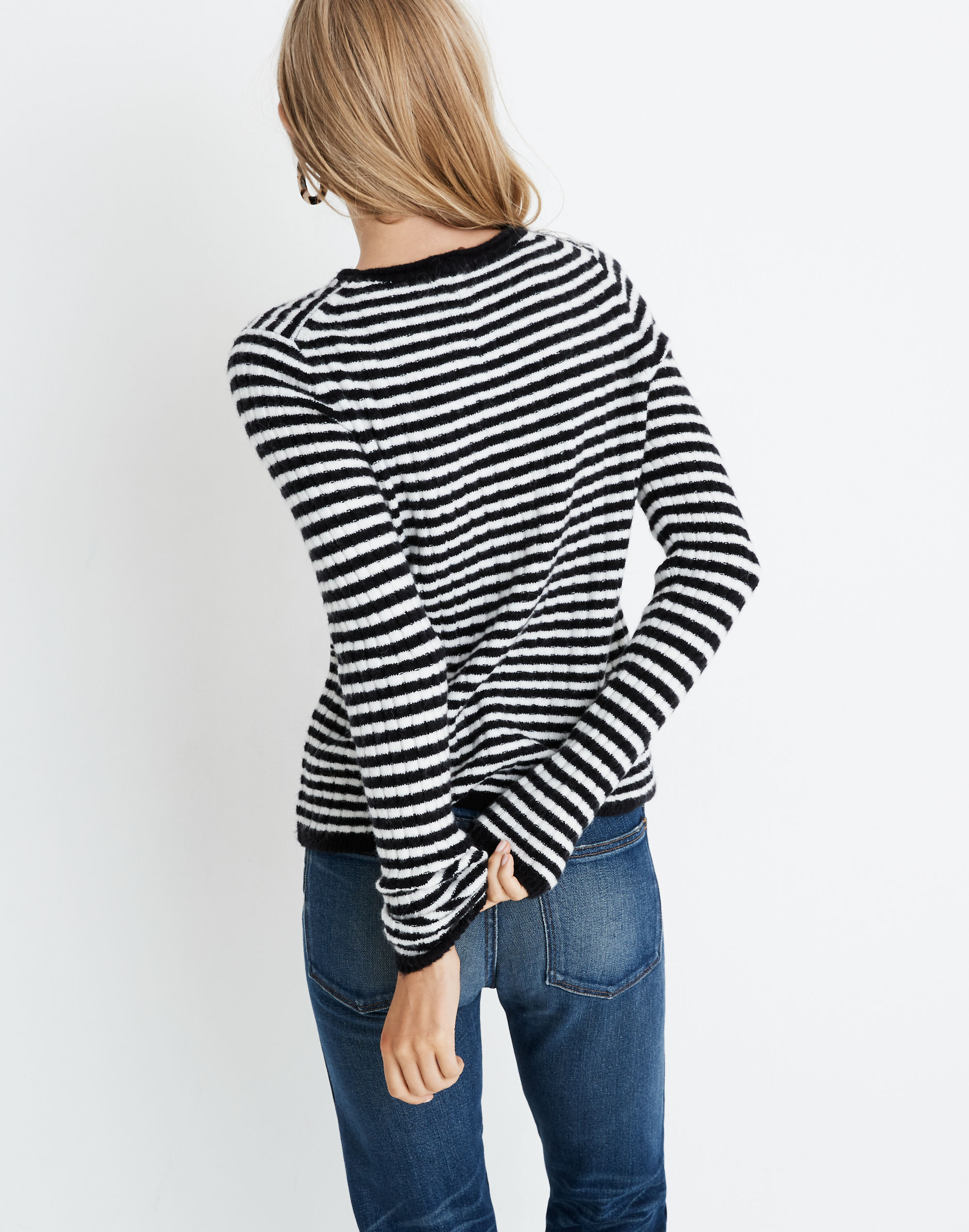 Colette Sweater in Leamore Stripe